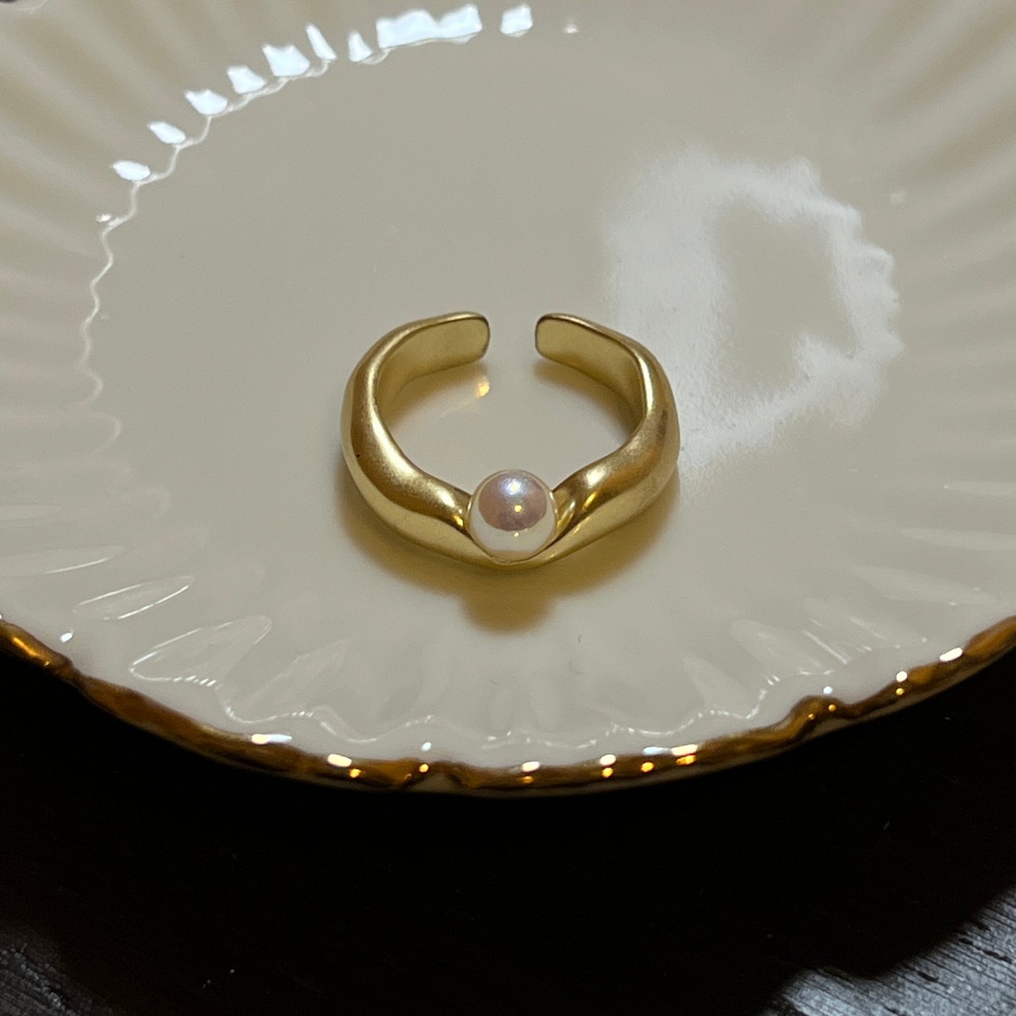 Collection Ephemeral - Pearl rings