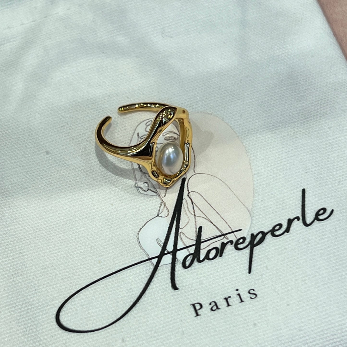 Collection Ephemeral - Pearl rings