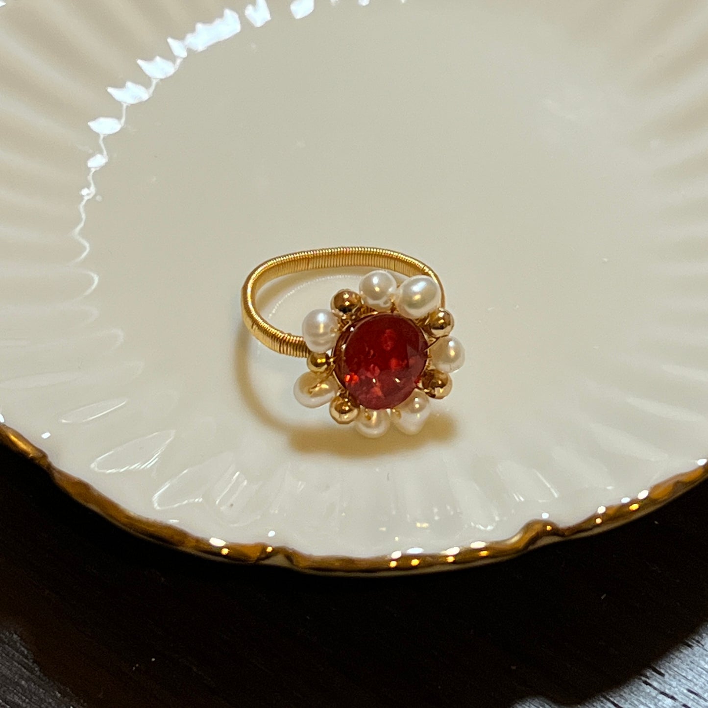 Collection Ephemeral - Pearl rings