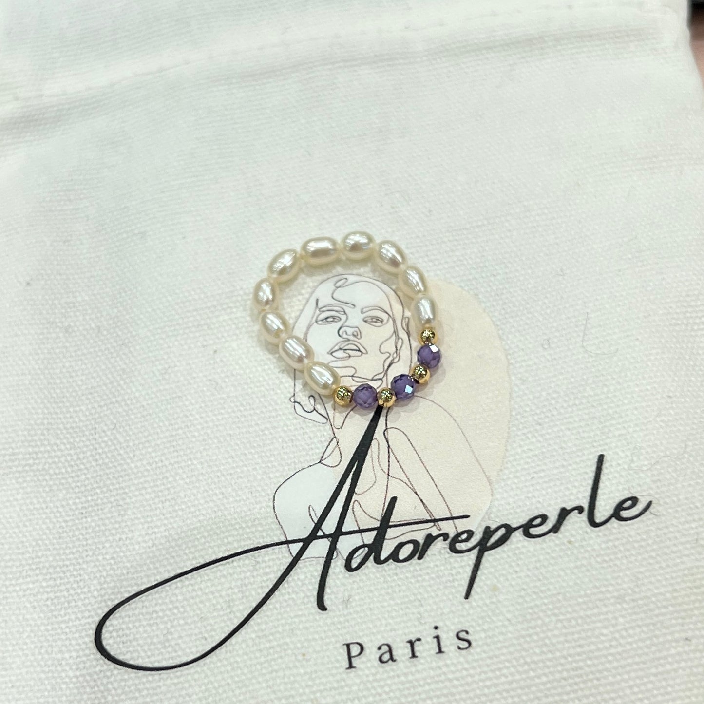 Collection Ephemeral - Pearl rings