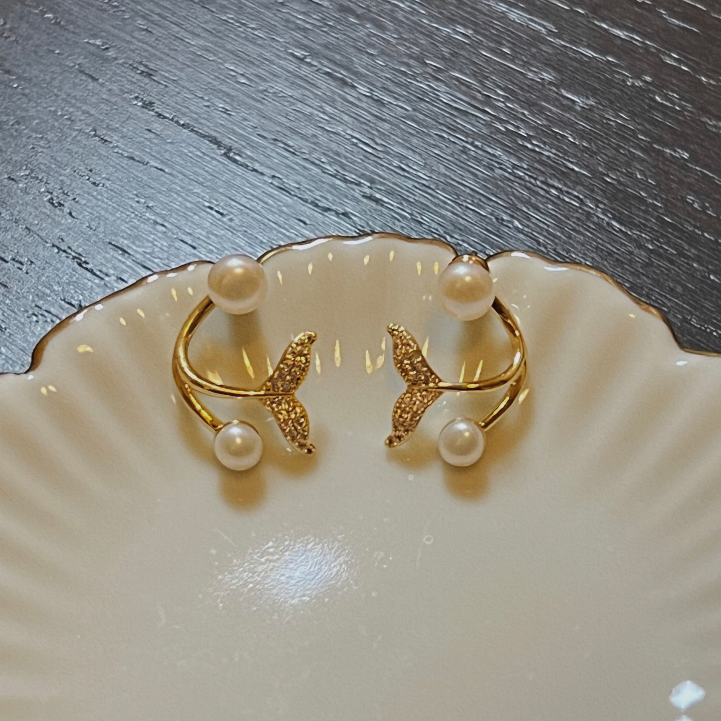 Collection Ephemeral - Pearl earrings