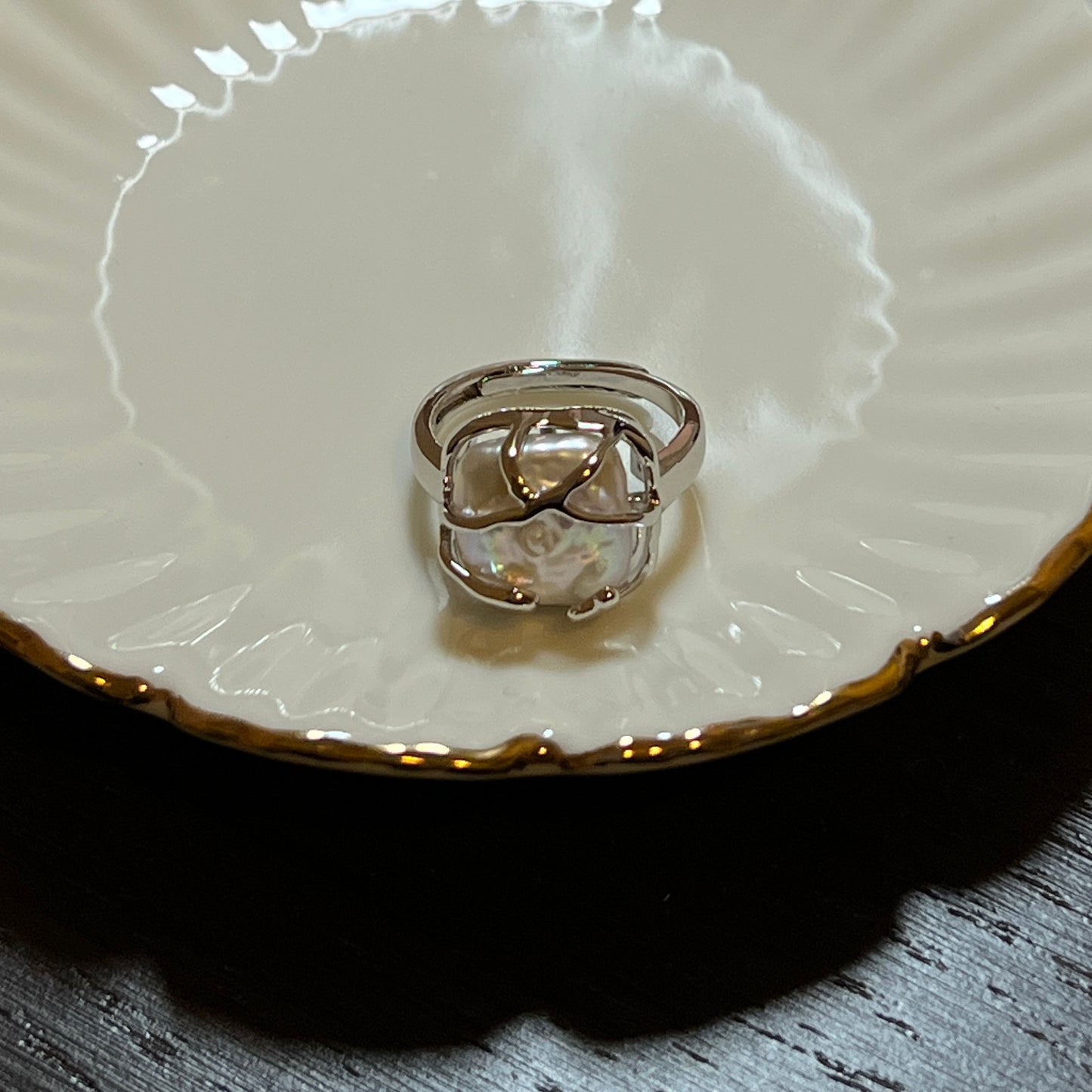 Collection Ephemeral - Pearl rings