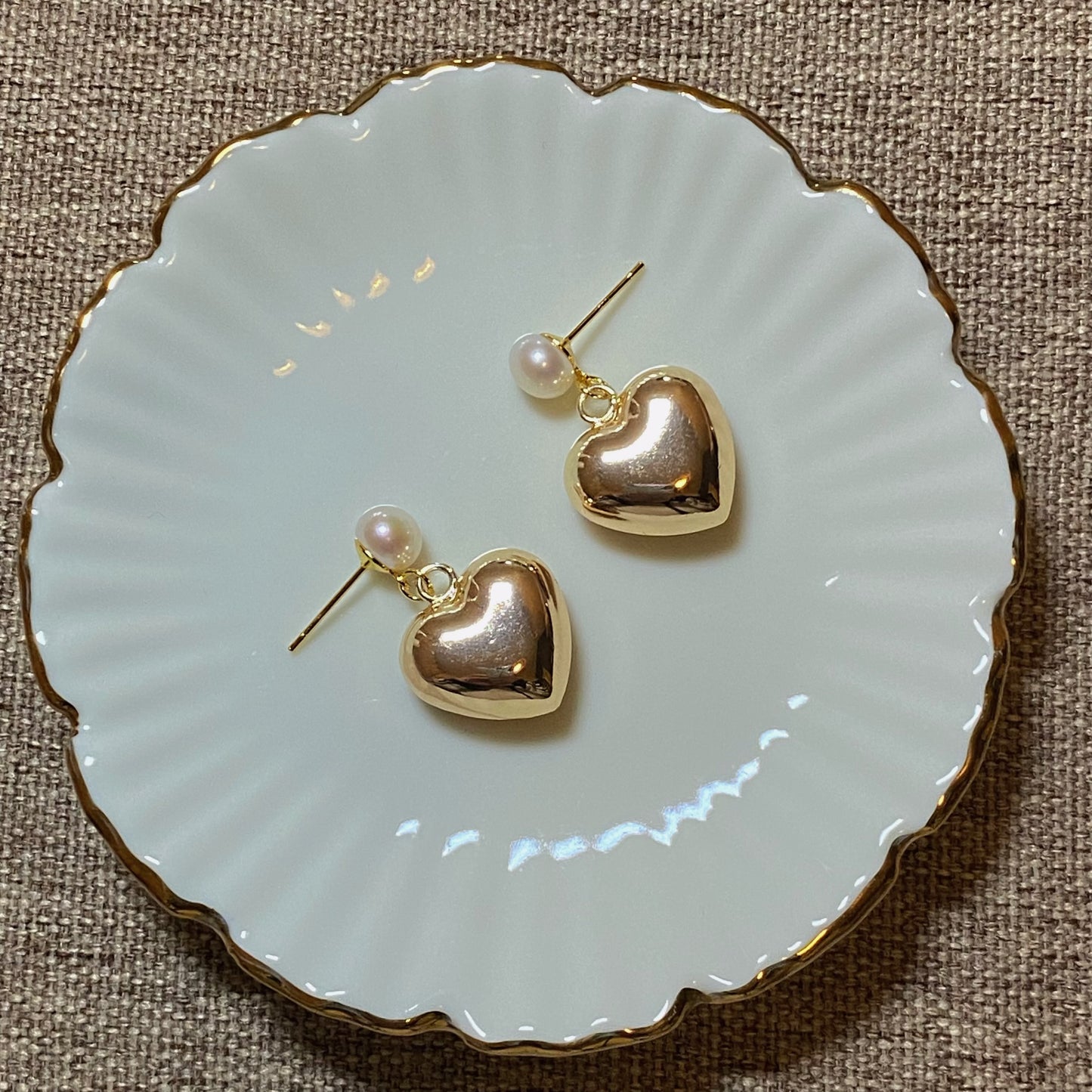 Collection Ephemeral - Pearl earrings