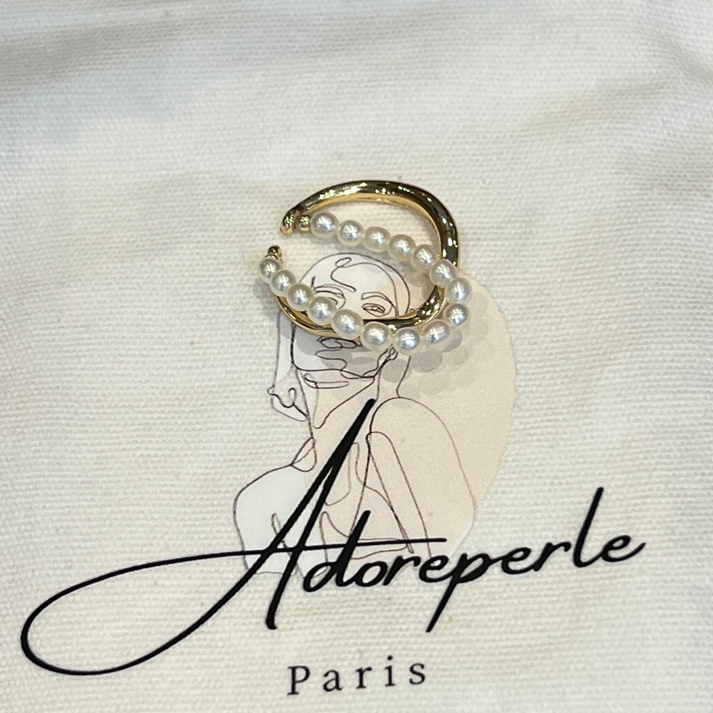 Collection Ephemeral - Pearl rings