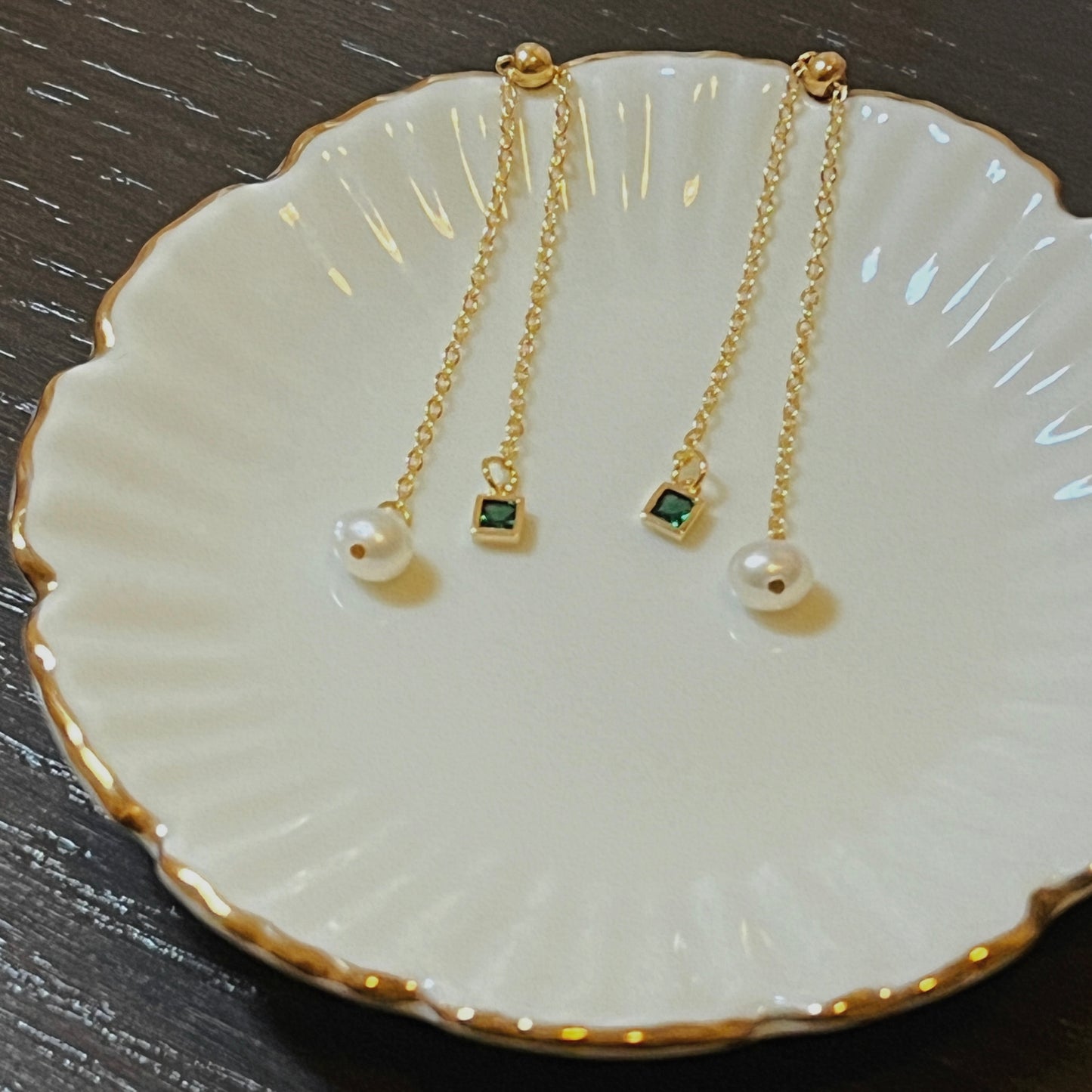 Collection Ephemeral - Pearl earrings