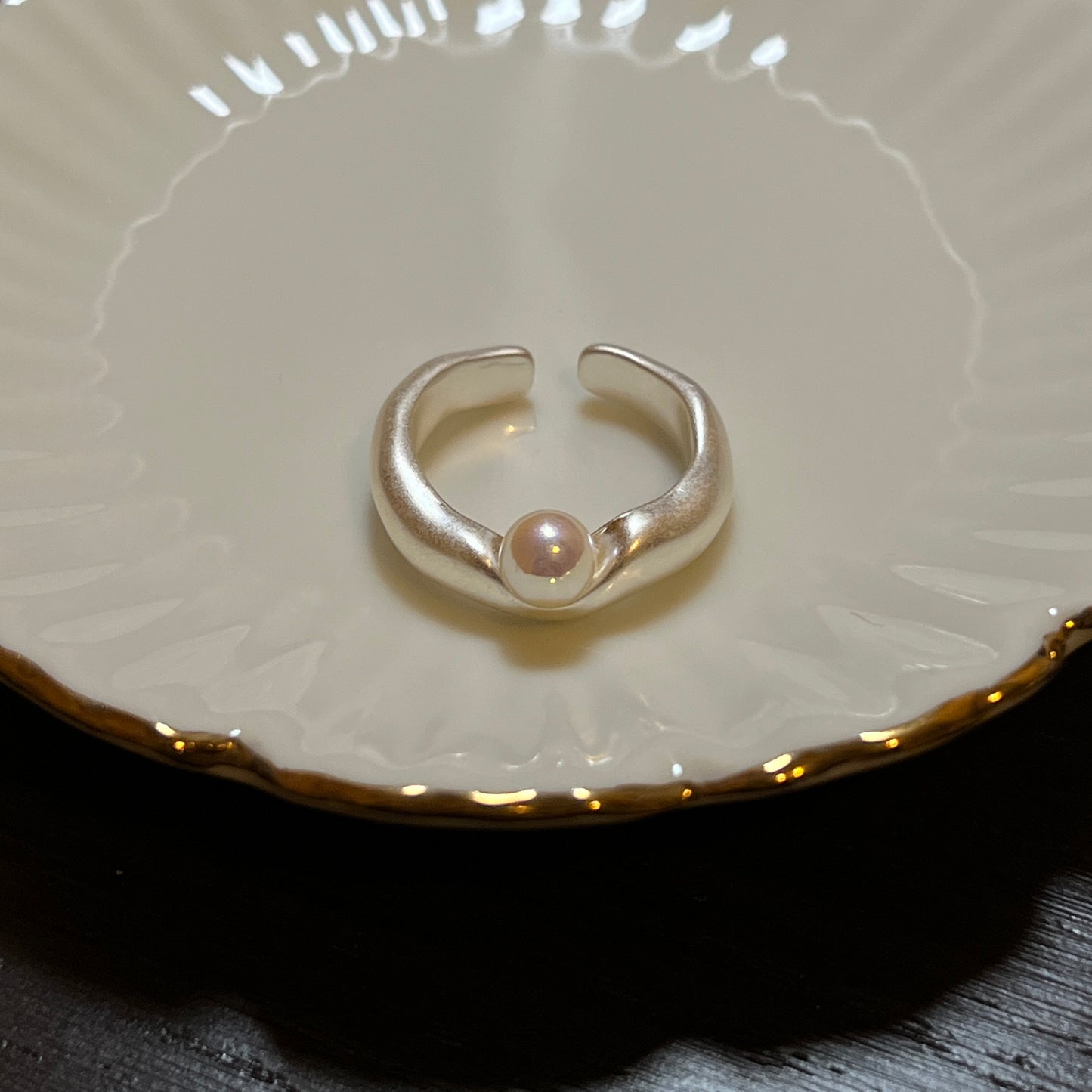 Collection Ephemeral - Pearl rings