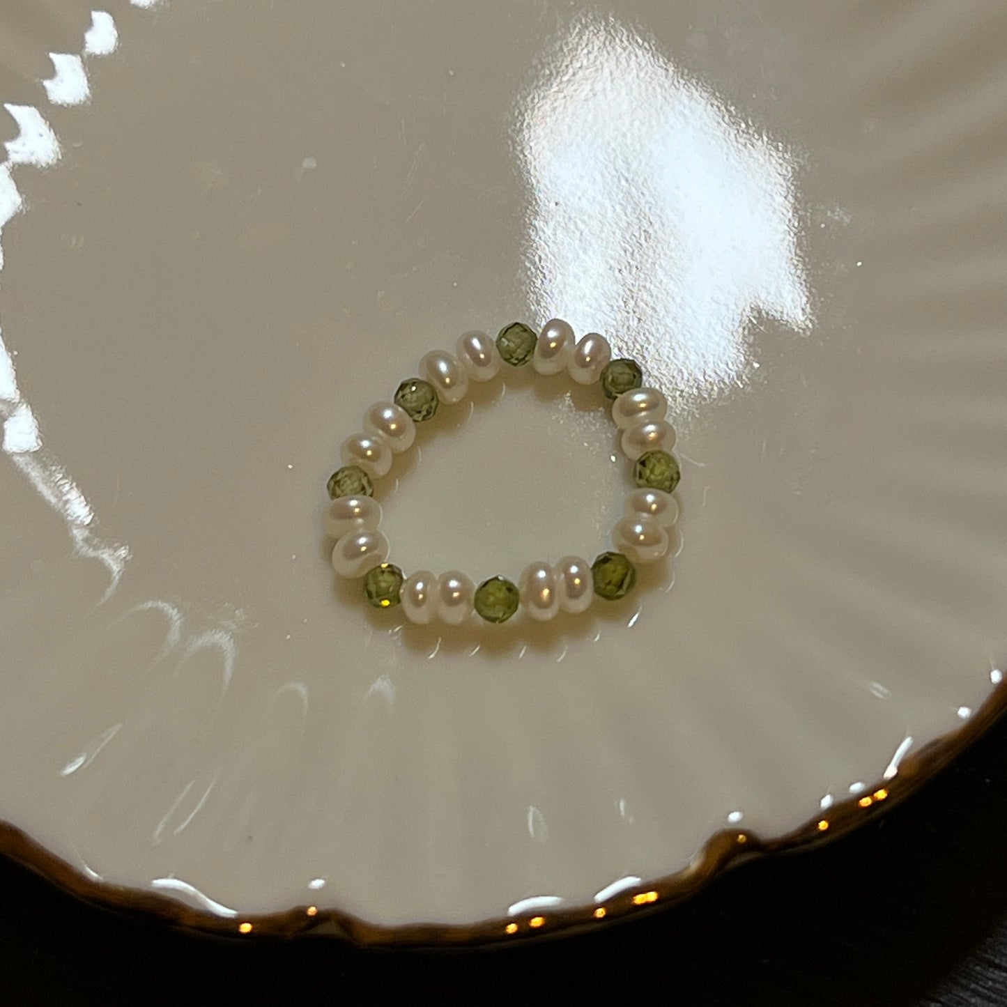 Collection Ephemeral - Pearl rings