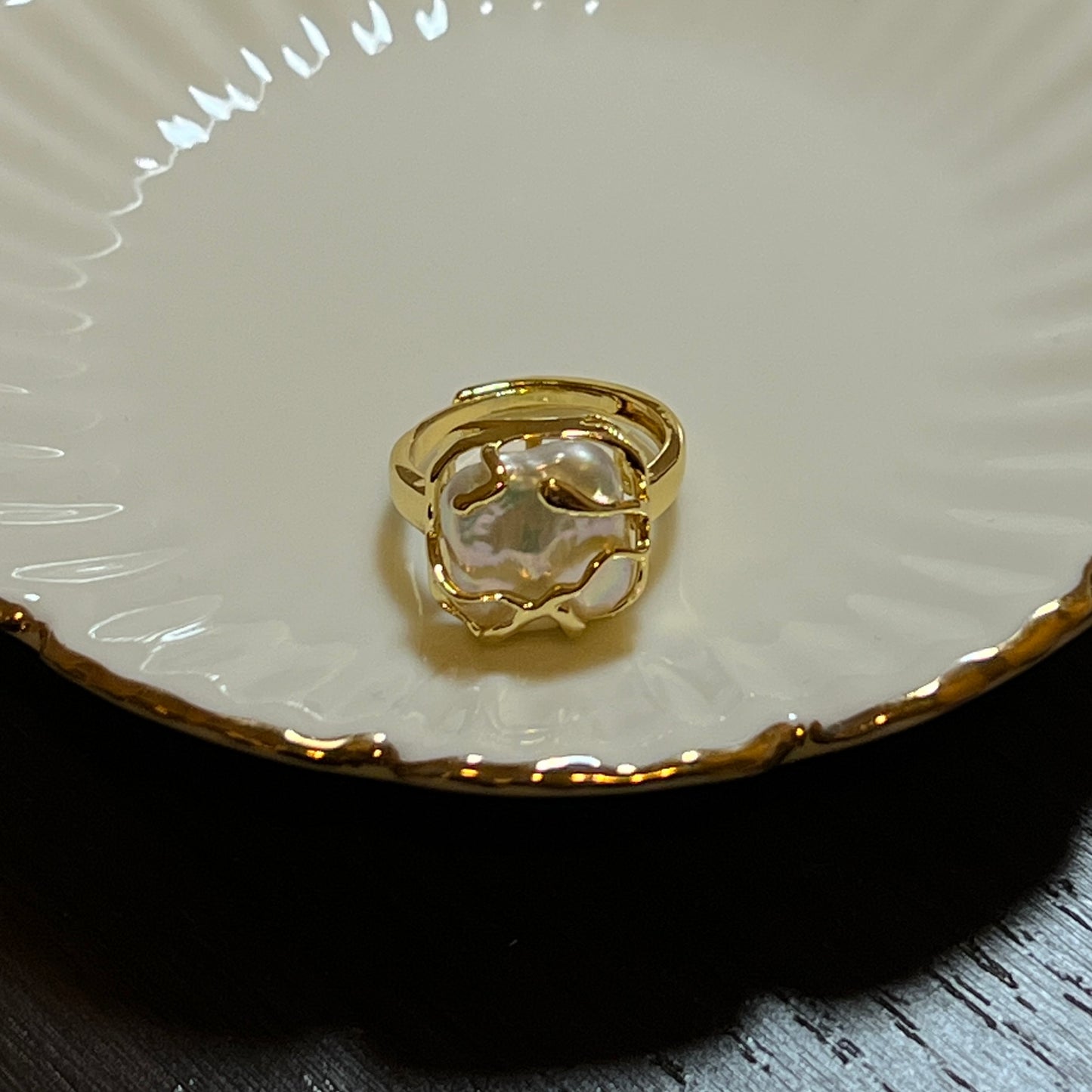 Collection Ephemeral - Pearl rings