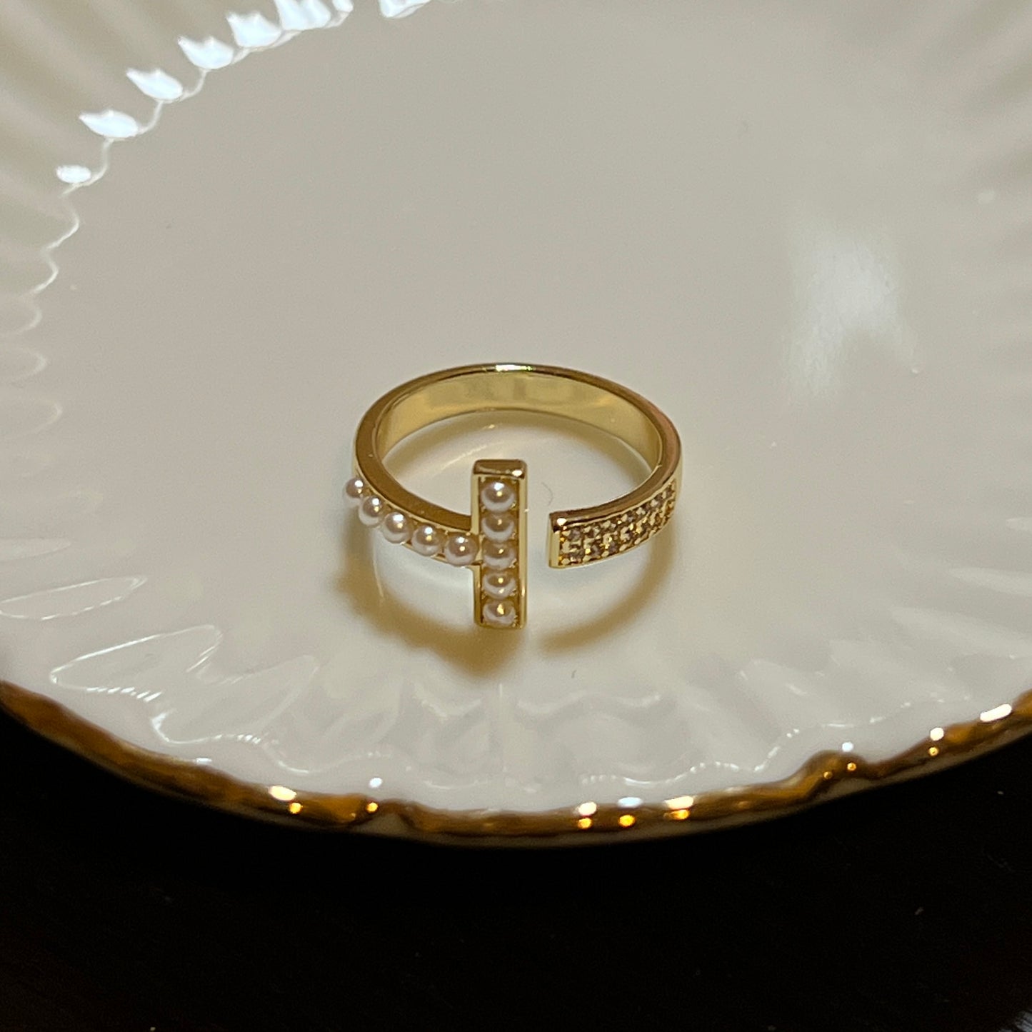 Collection Ephemeral - Pearl rings