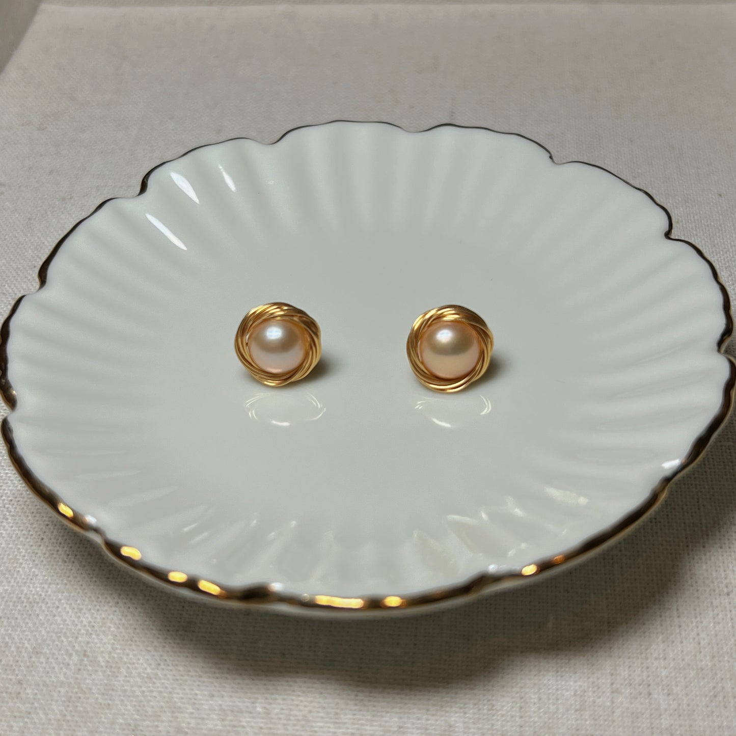 Collection Ephemeral - Pearl earrings