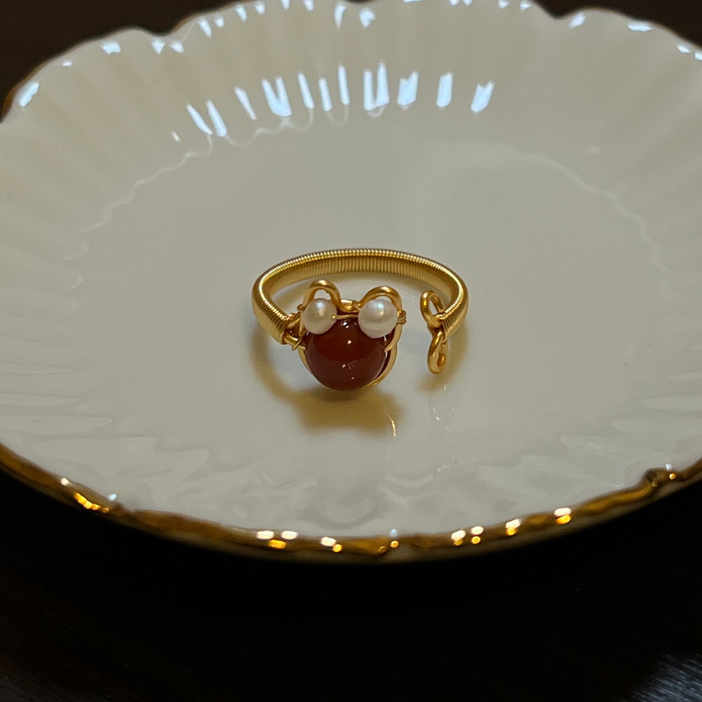 Collection Ephemeral - Pearl rings