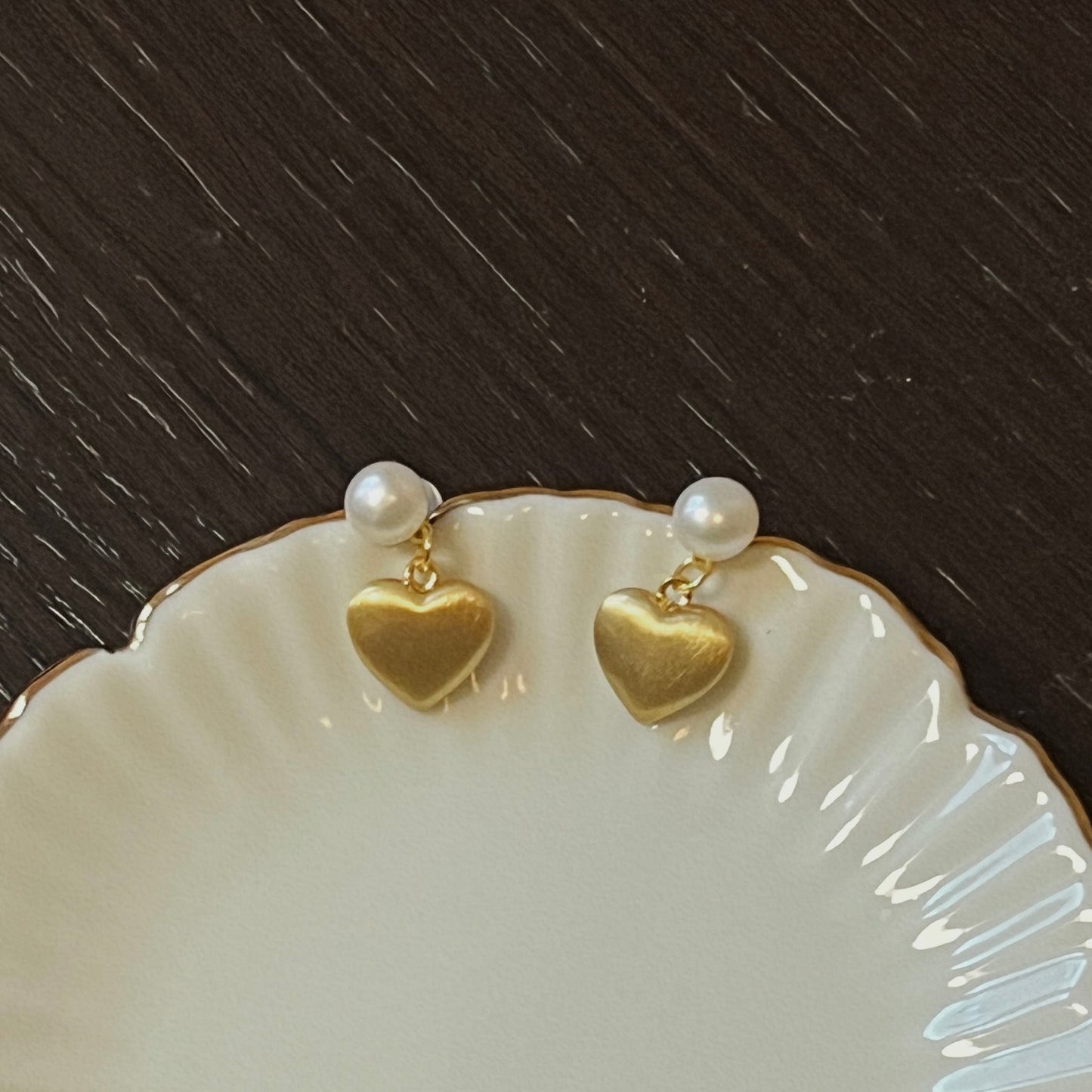 Collection Ephemeral - Pearl earrings