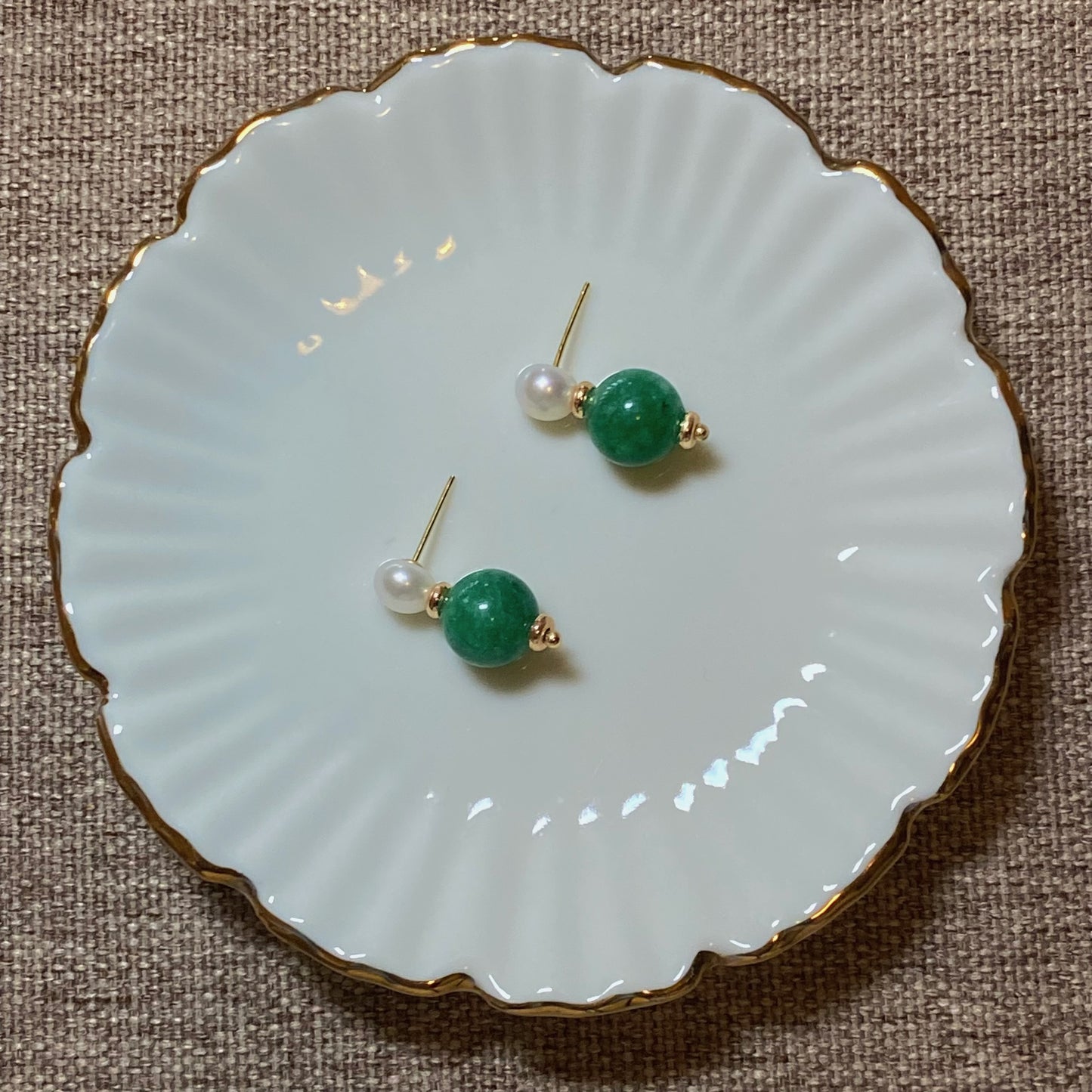 Collection Ephemeral - Pearl earrings