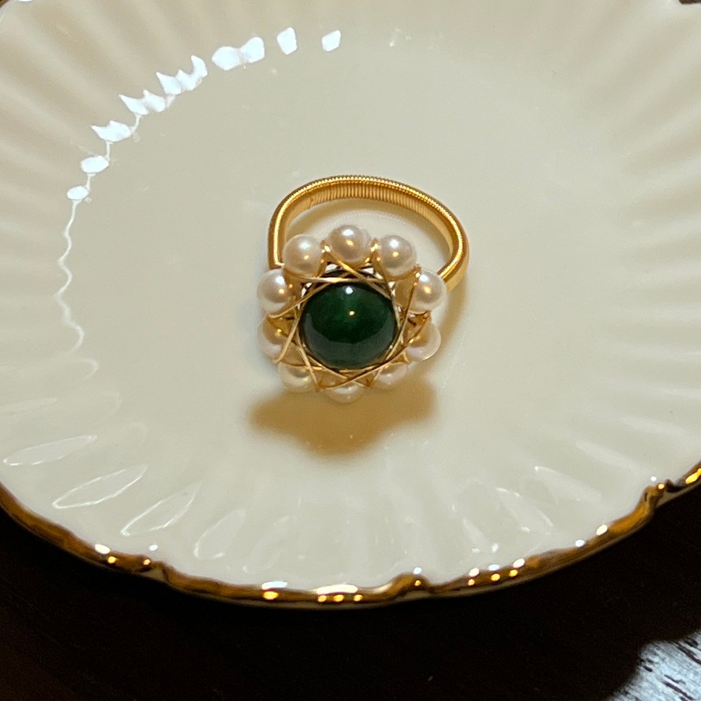 Collection Ephemeral - Pearl rings