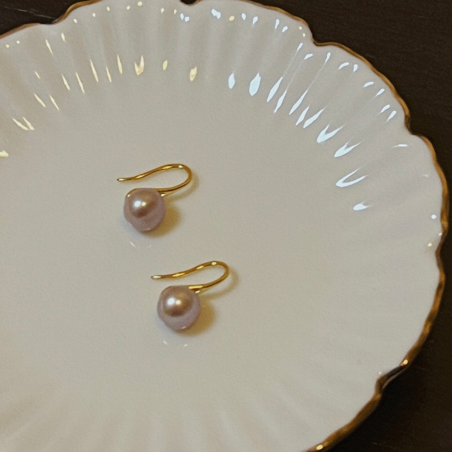 Collection Ephemeral - Pearl earrings
