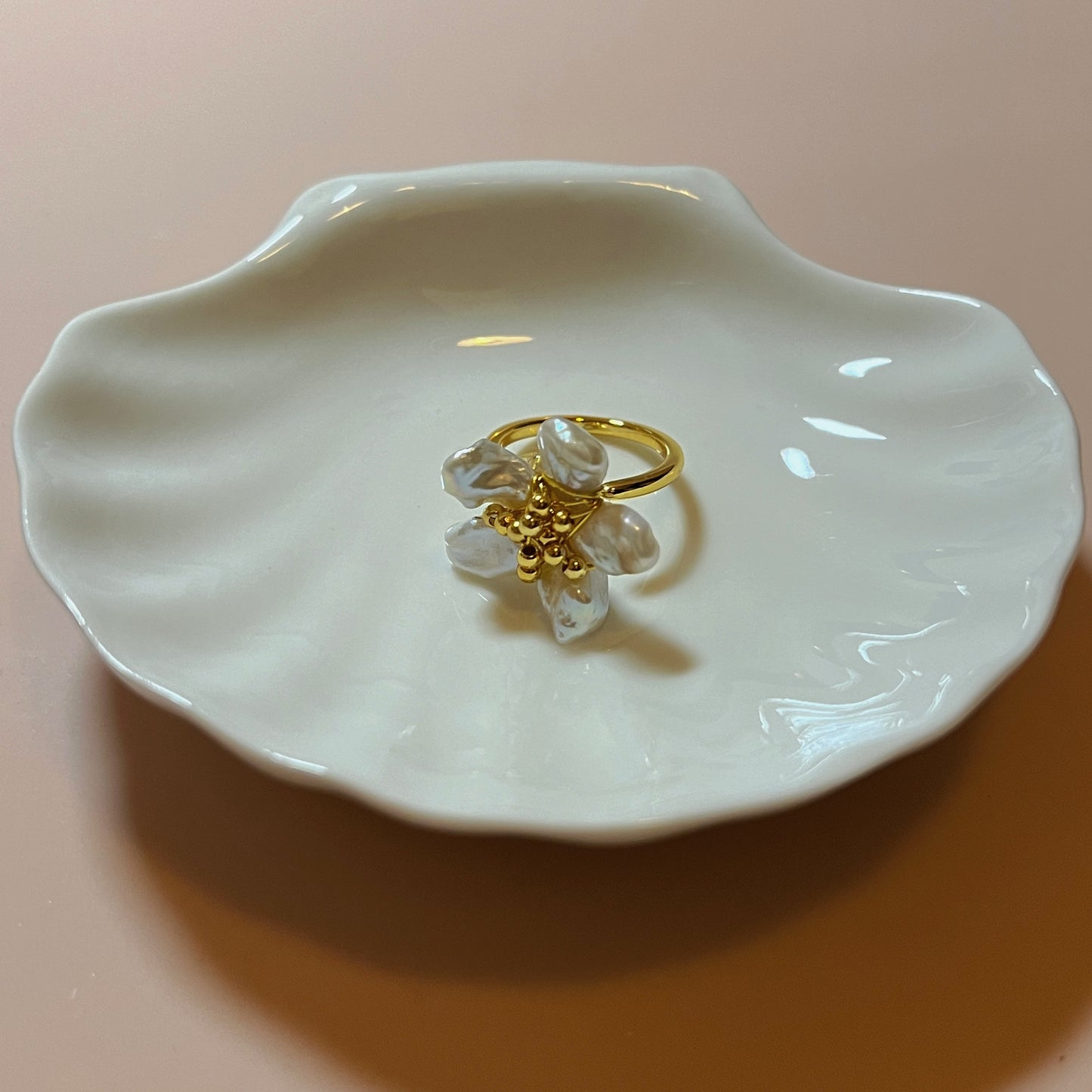 Collection Ephemeral - Pearl rings