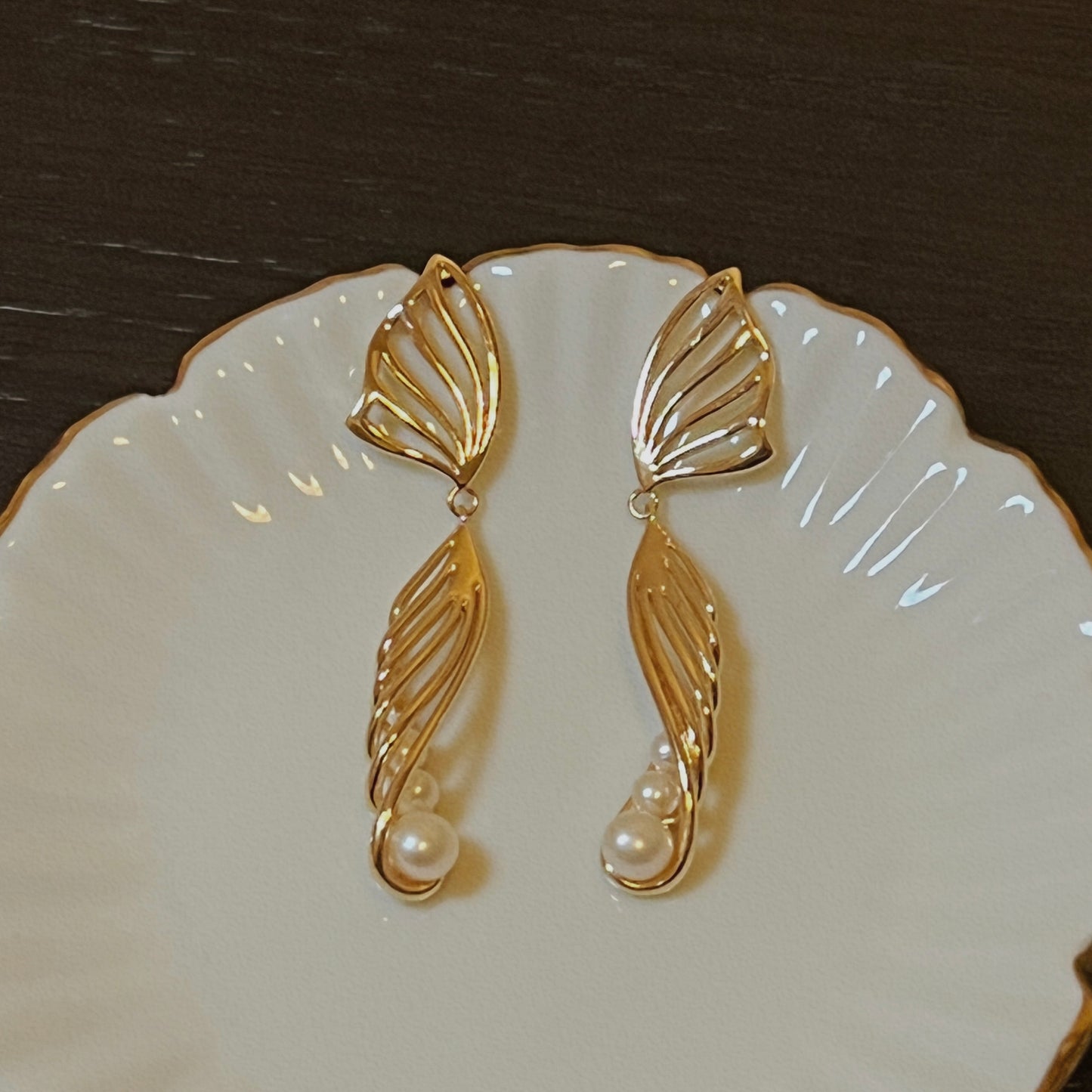 Collection Ephemeral - Pearl earrings