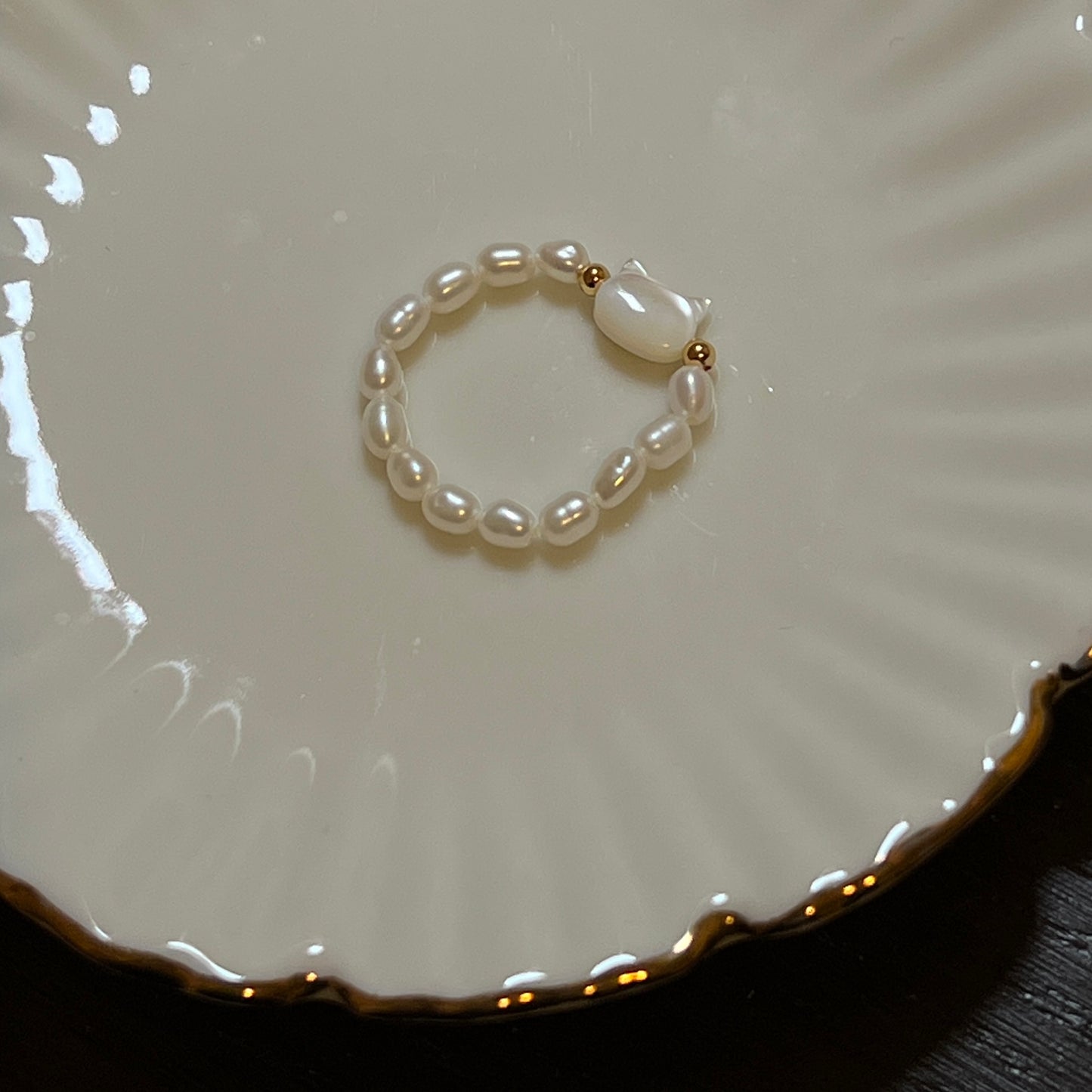 Collection Ephemeral - Pearl rings