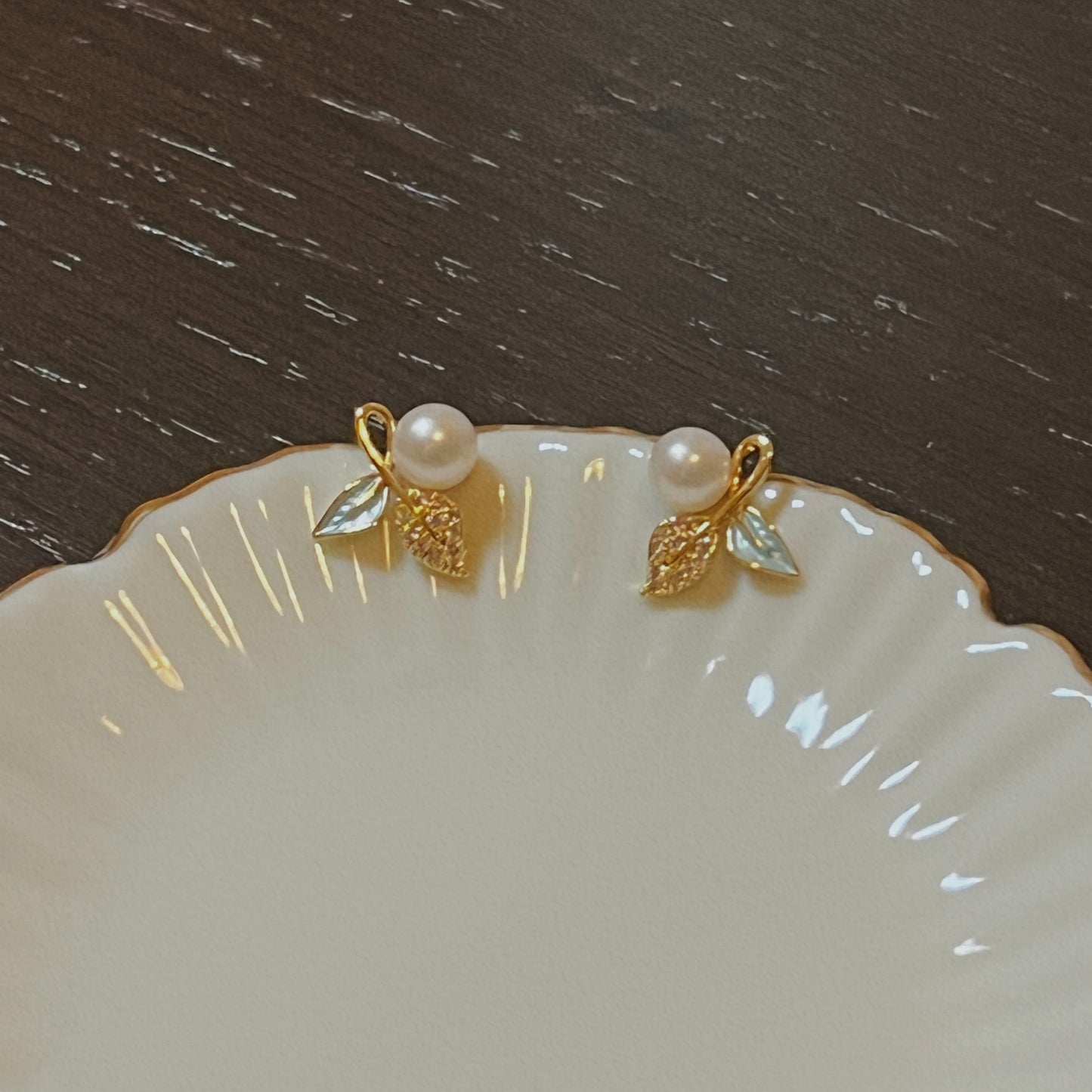 Collection Ephemeral - Pearl earrings