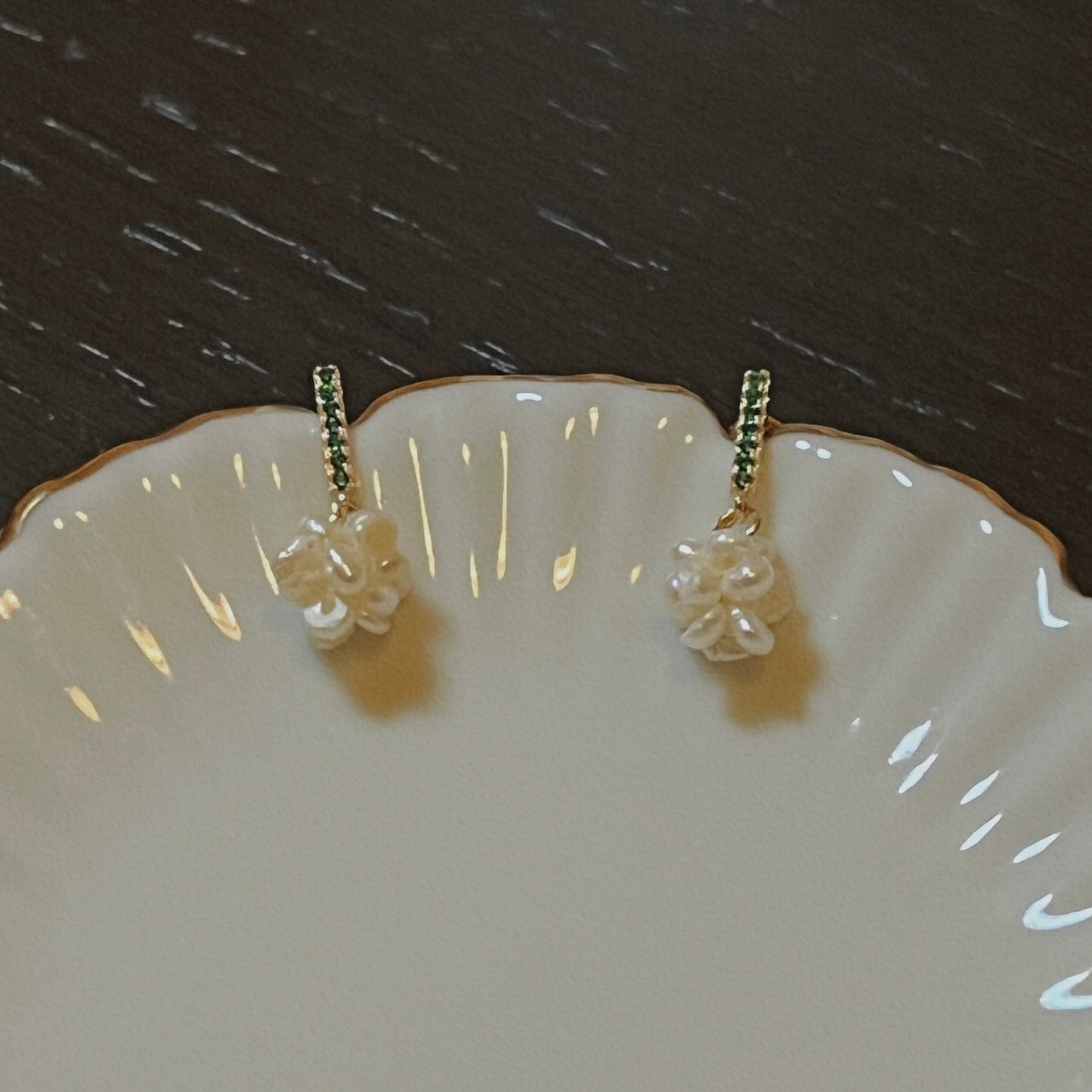 Collection Ephemeral - Pearl earrings