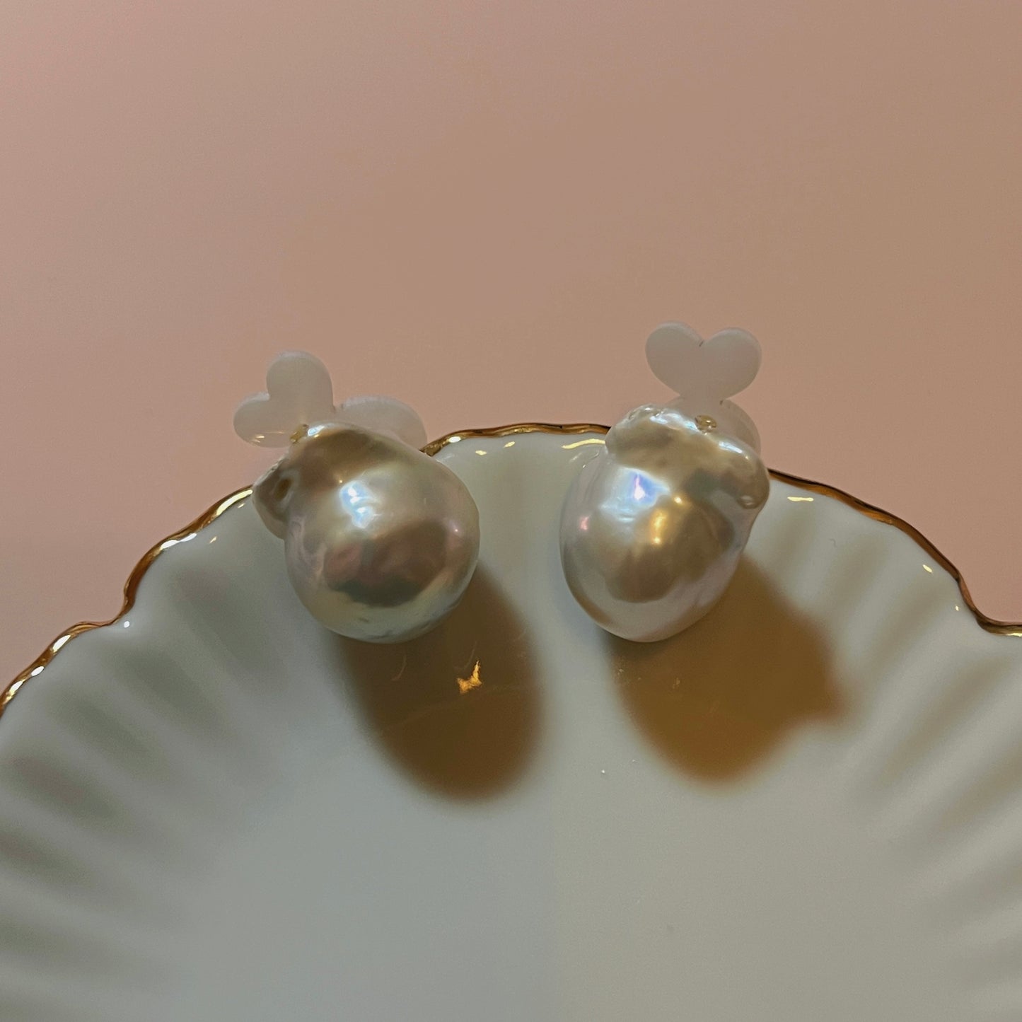 Collection Ephemeral - Pearl earrings
