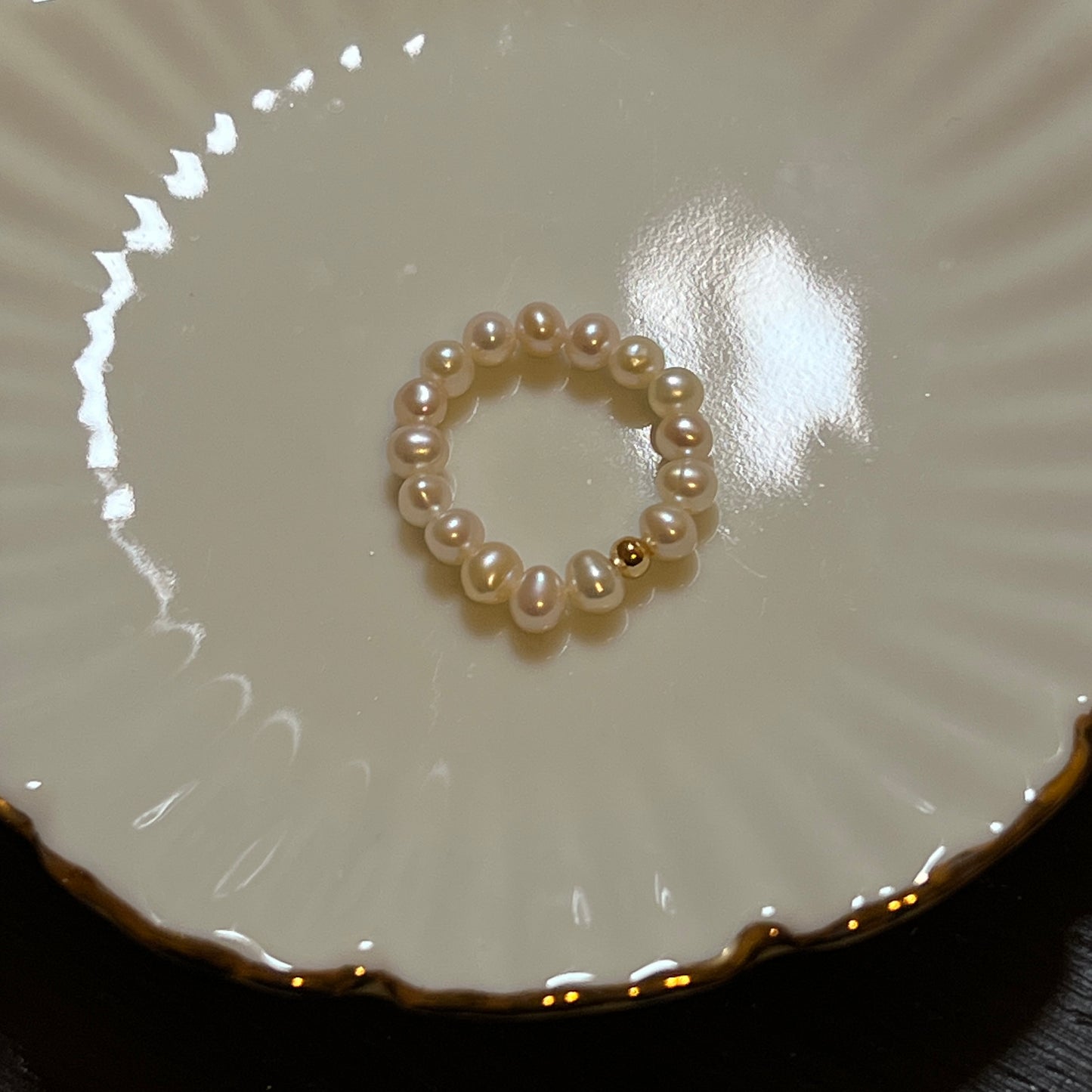 Collection Ephemeral - Pearl rings