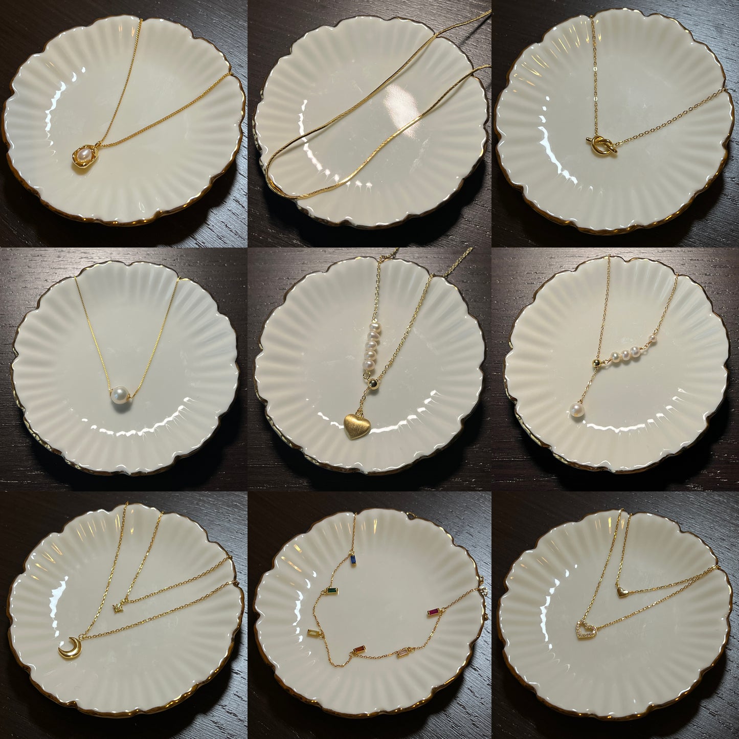 Collection Ephémère - Colliers minimalistes