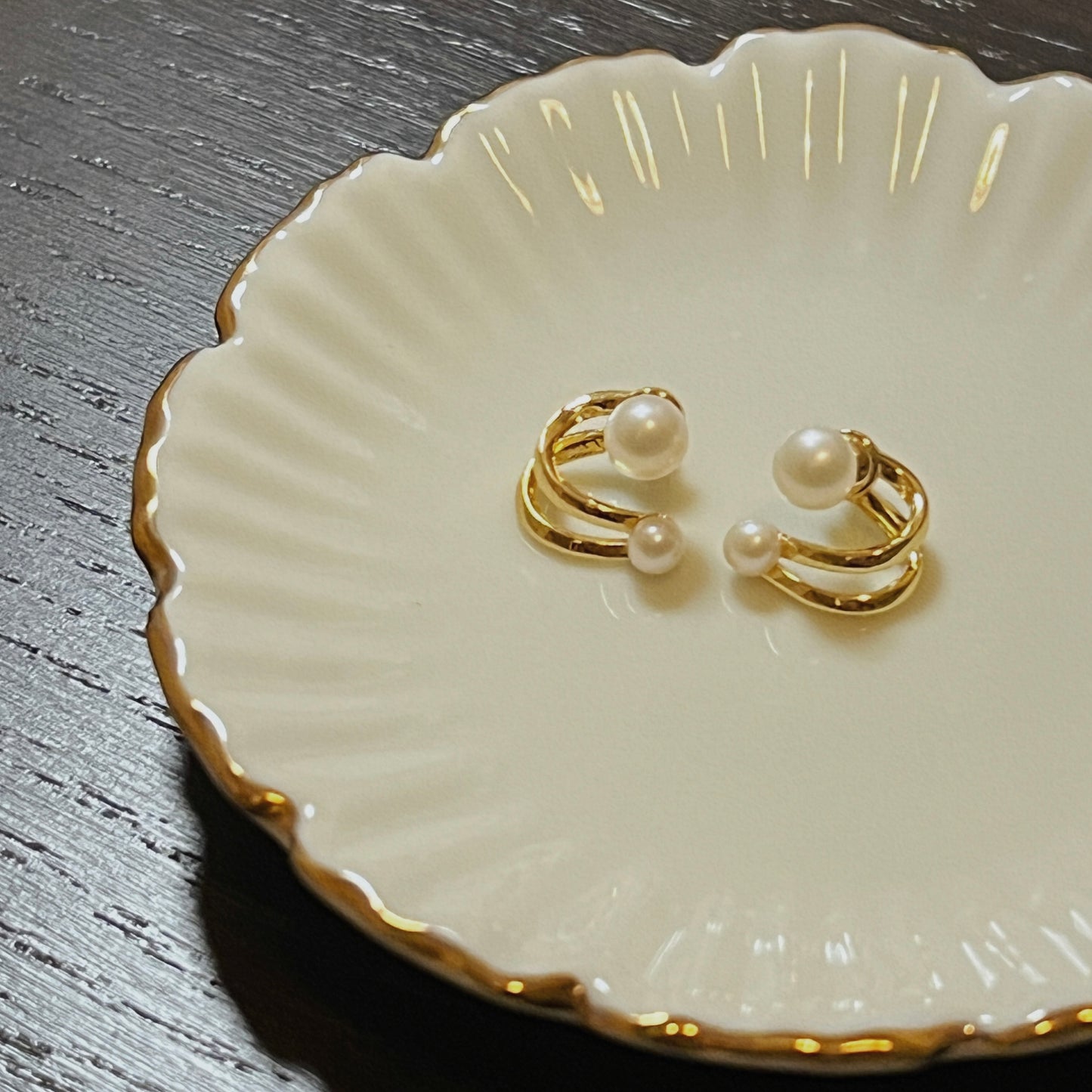 Collection Ephemeral - Pearl earrings