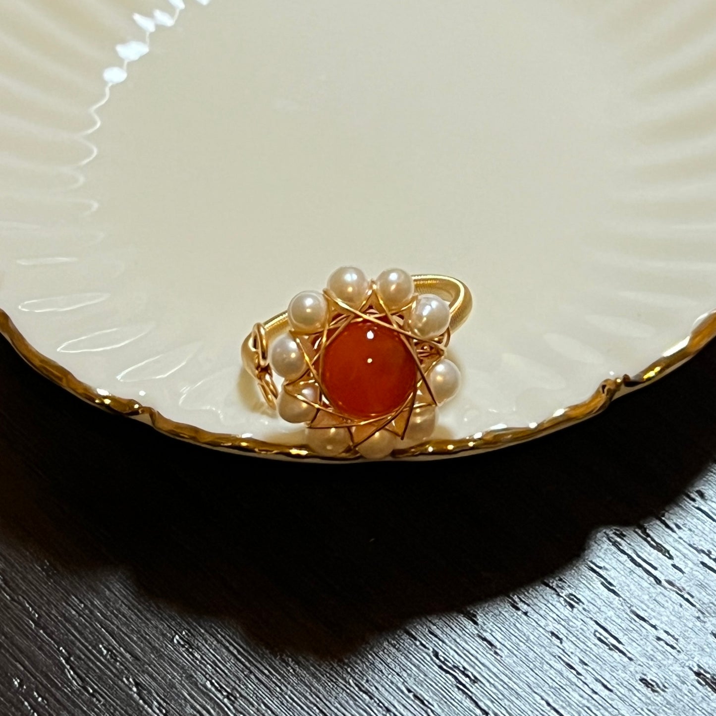 Collection Ephemeral - Pearl rings