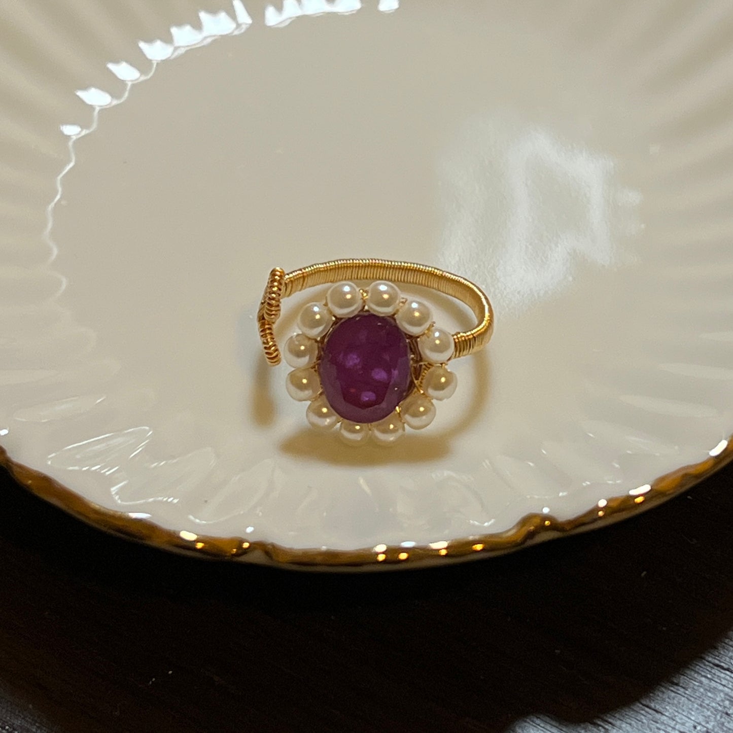 Collection Ephemeral - Pearl rings