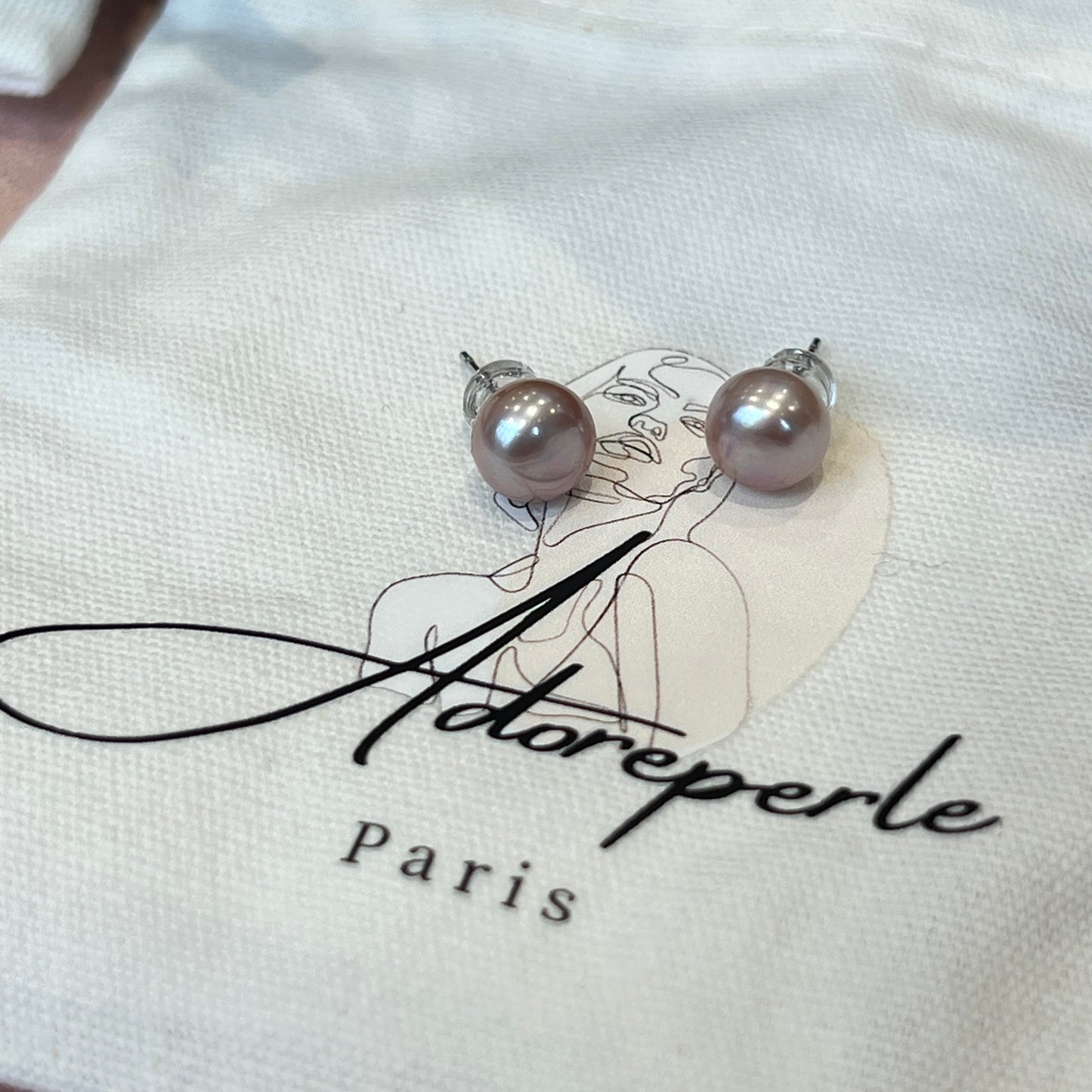 Collection Ephemeral - Pearl earrings