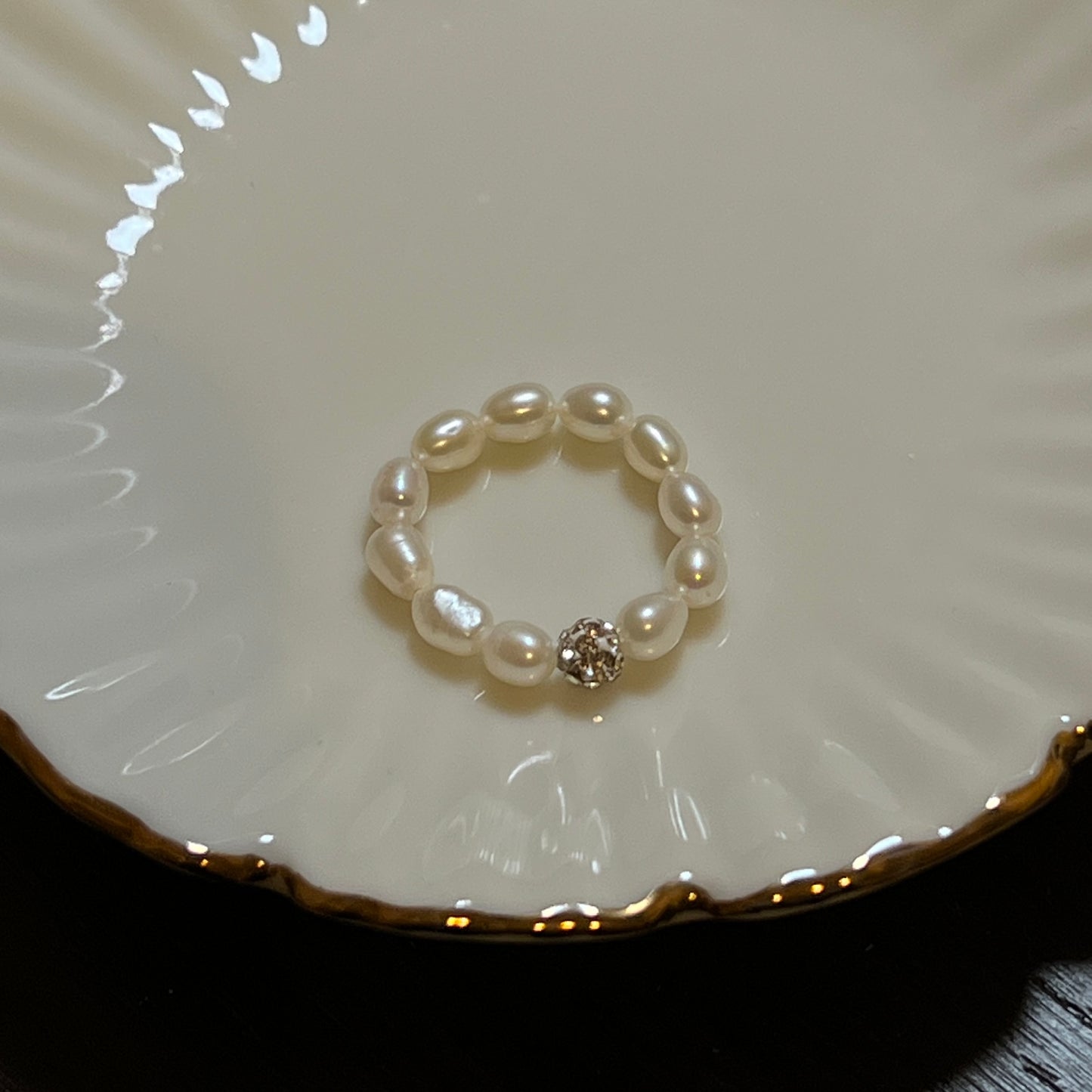 Collection Ephemeral - Pearl rings