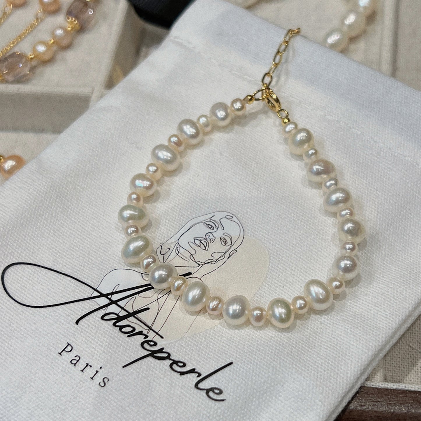 Collection Ephemeral - Pearl bracelets