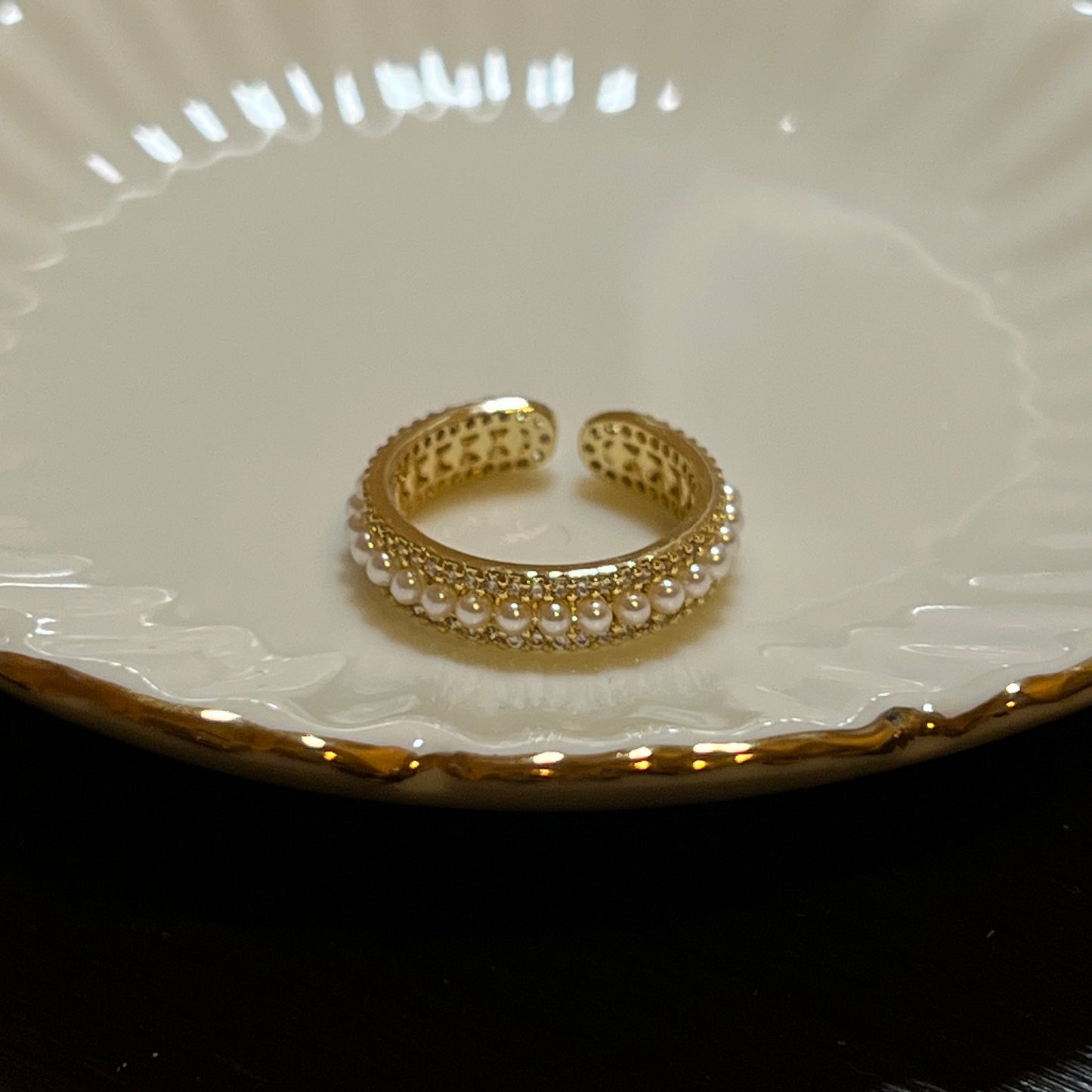 Collection Ephemeral - Pearl rings