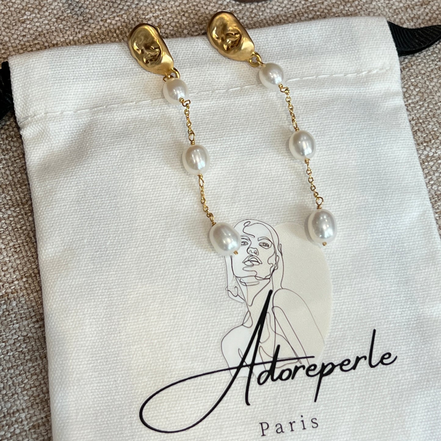 Boucles d'oreilles Iris