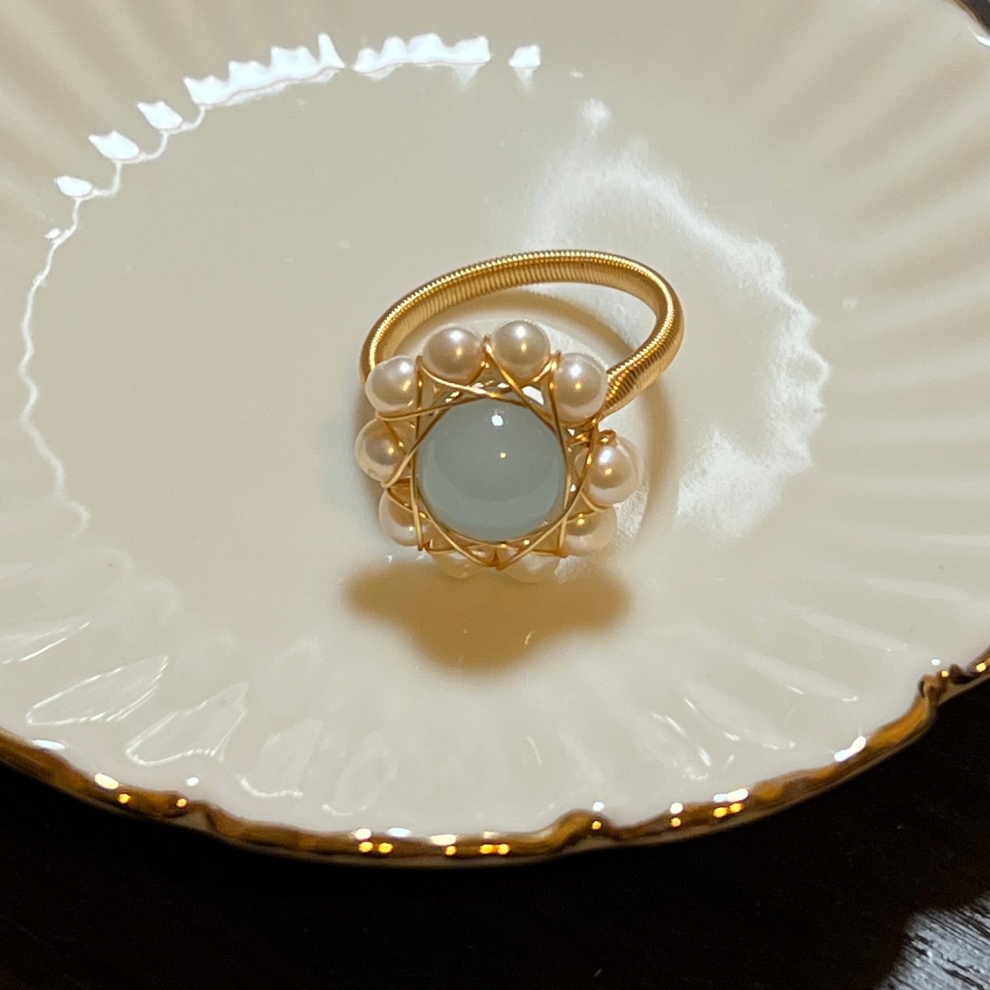 Collection Ephemeral - Pearl rings