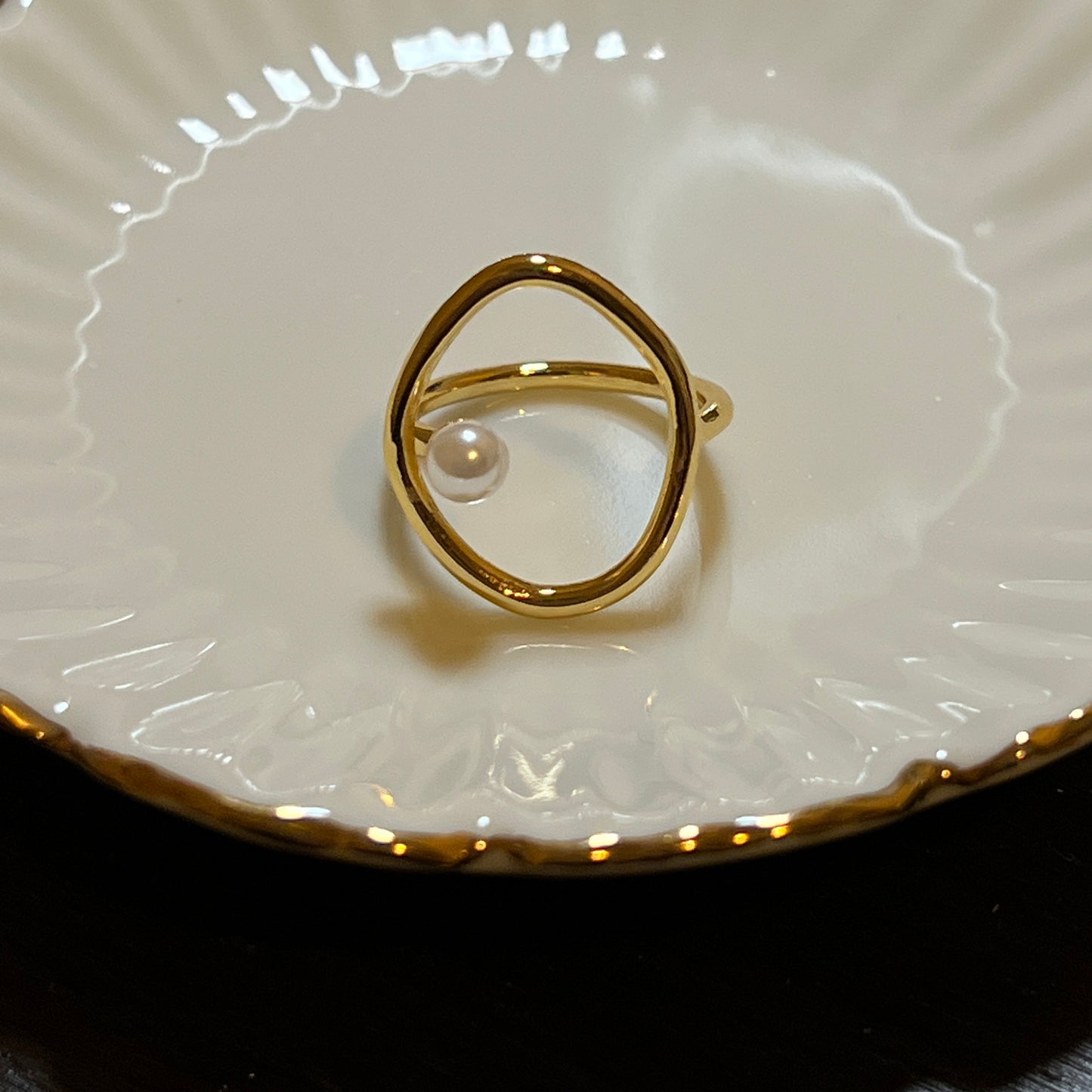 Collection Ephemeral - Pearl rings