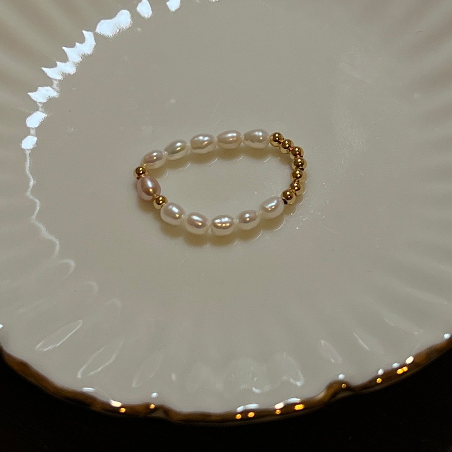 Collection Ephemeral - Pearl rings