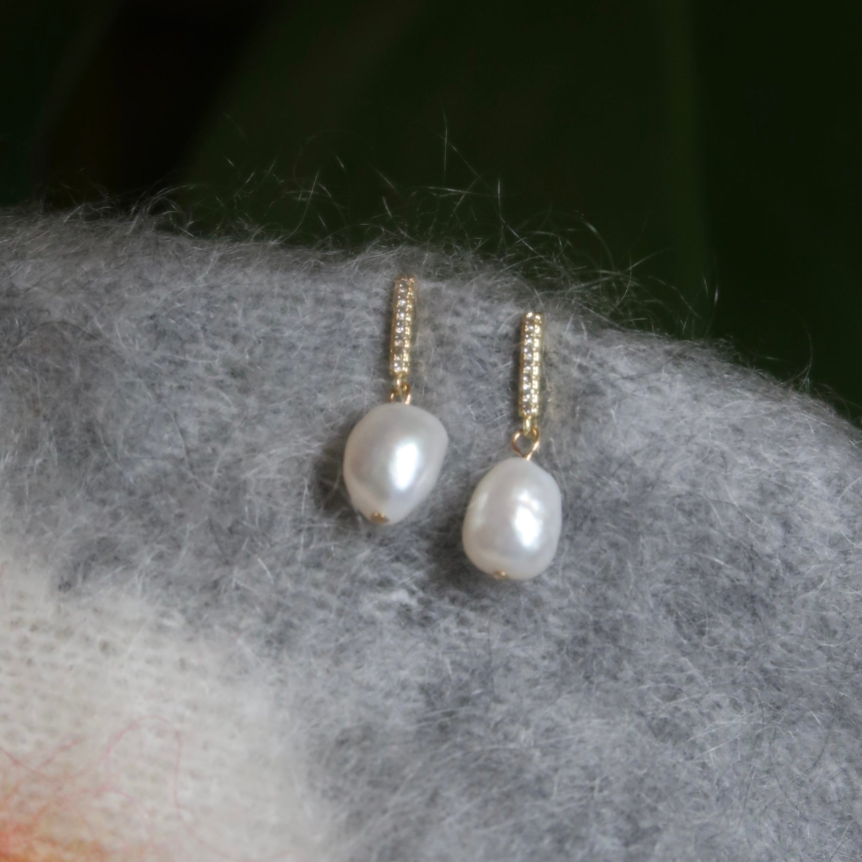 Boucles D'Oreilles Eko - Atelier Emma & Chloé Paris - Laiton Doré 18k - Neuf Sans Emballage