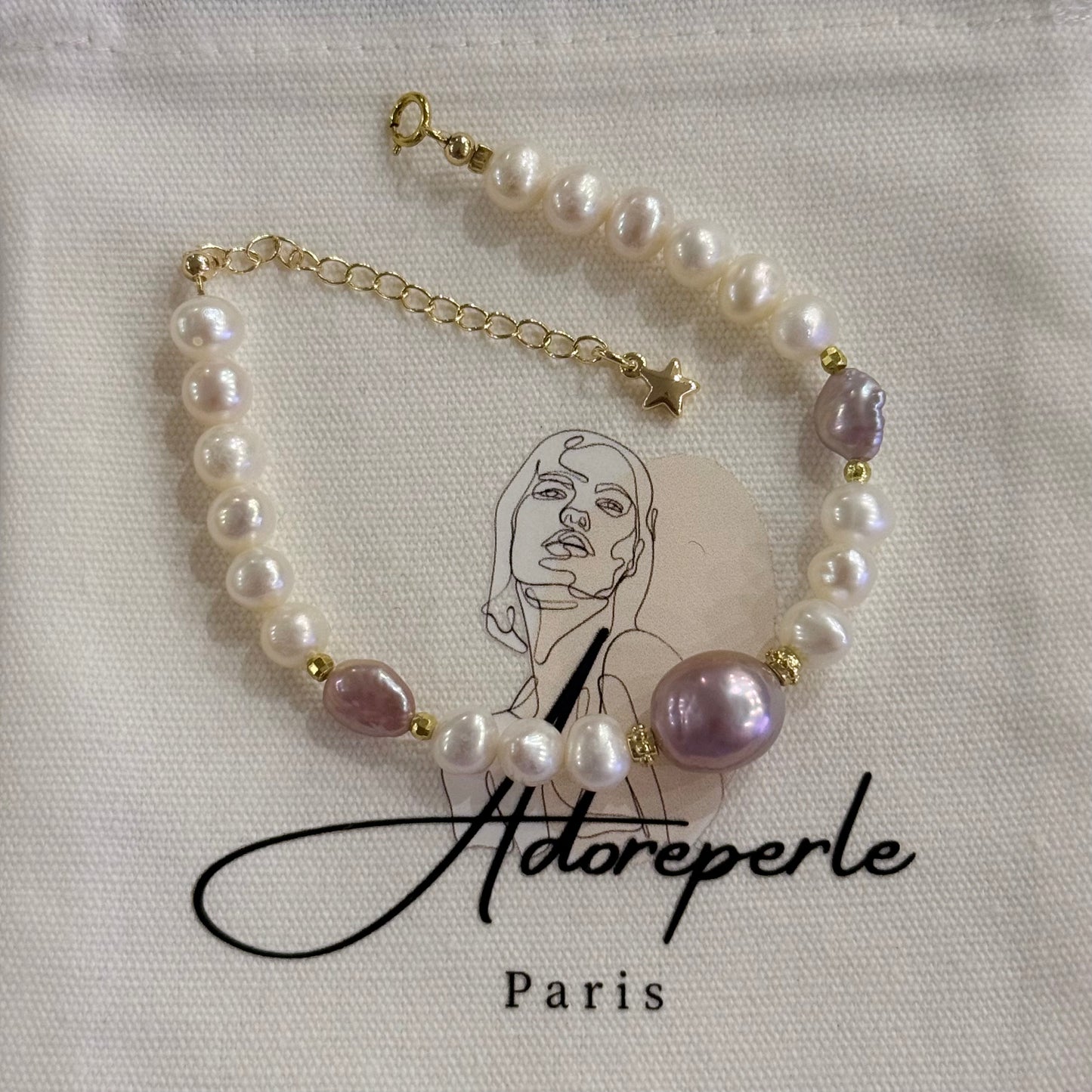 The Marais Collection — Pearl bracelets