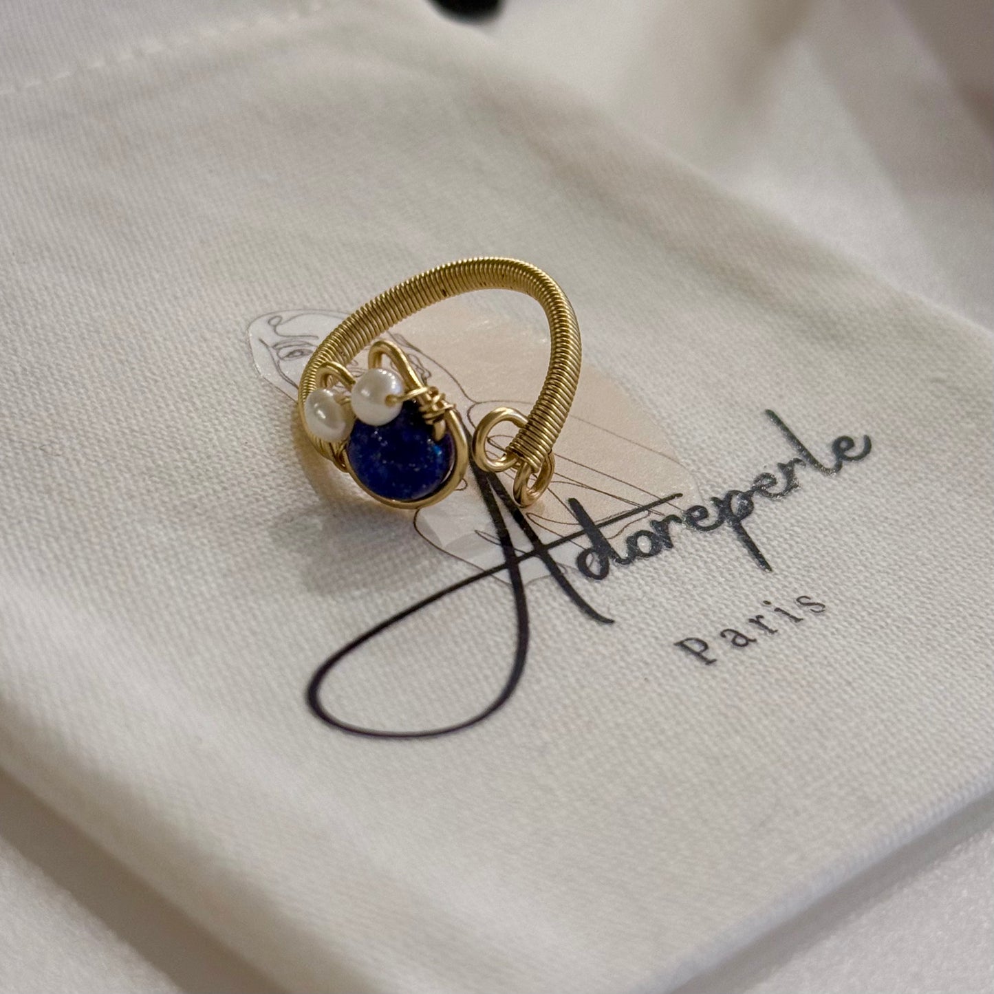 The Marais Collection — Pearl rings
