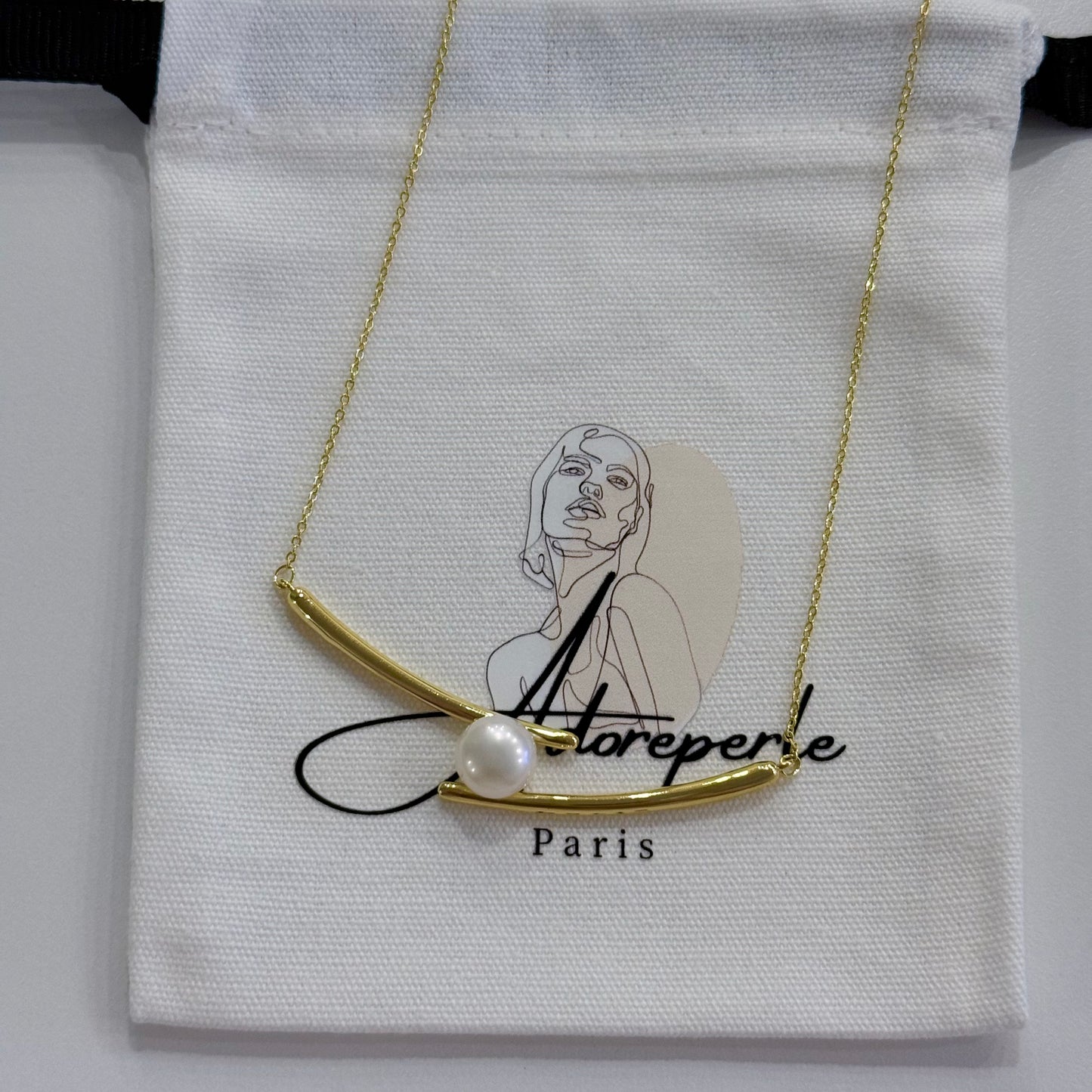 The Marais Collection — Pearl necklaces