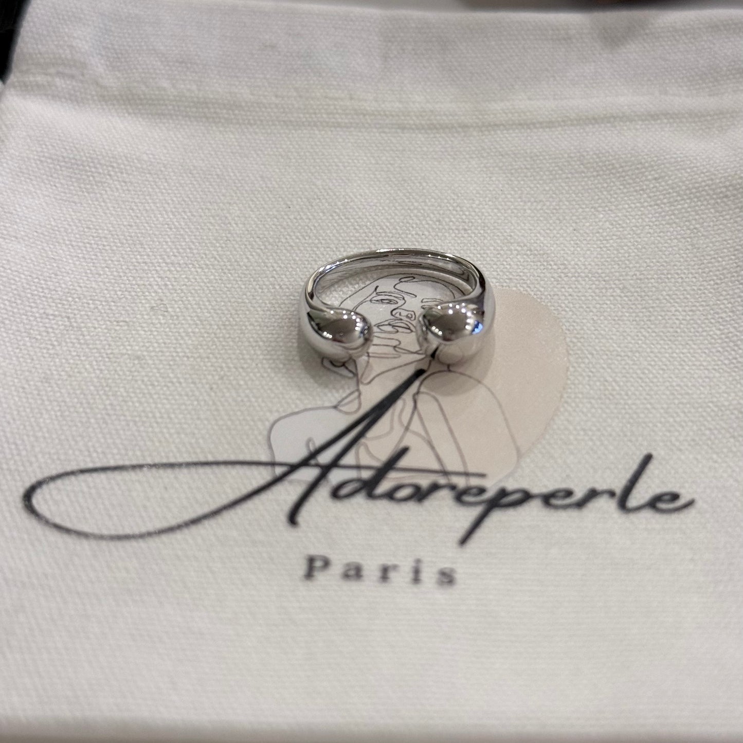 The Marais Collection — Minimalist rings (Silver)