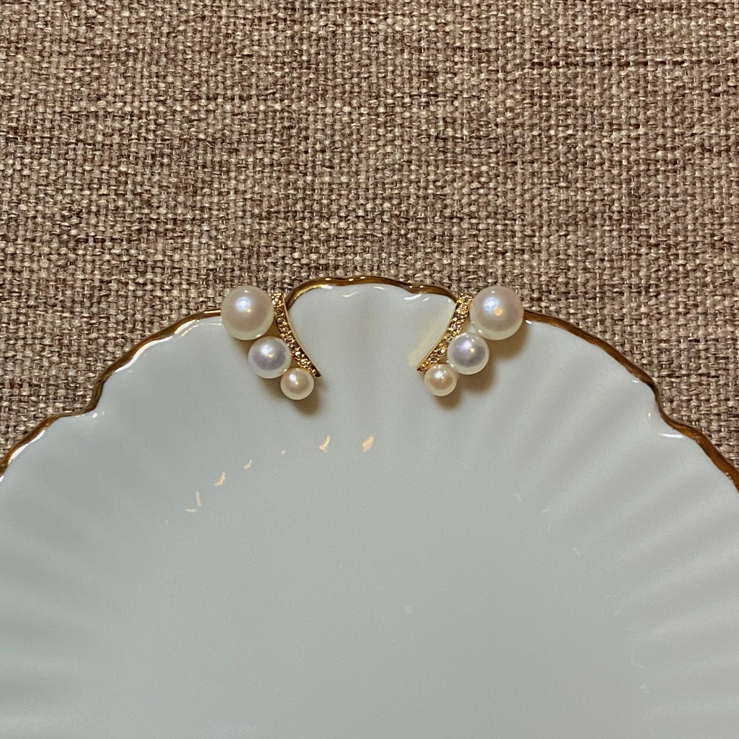 Collection Ephemeral - Pearl earrings