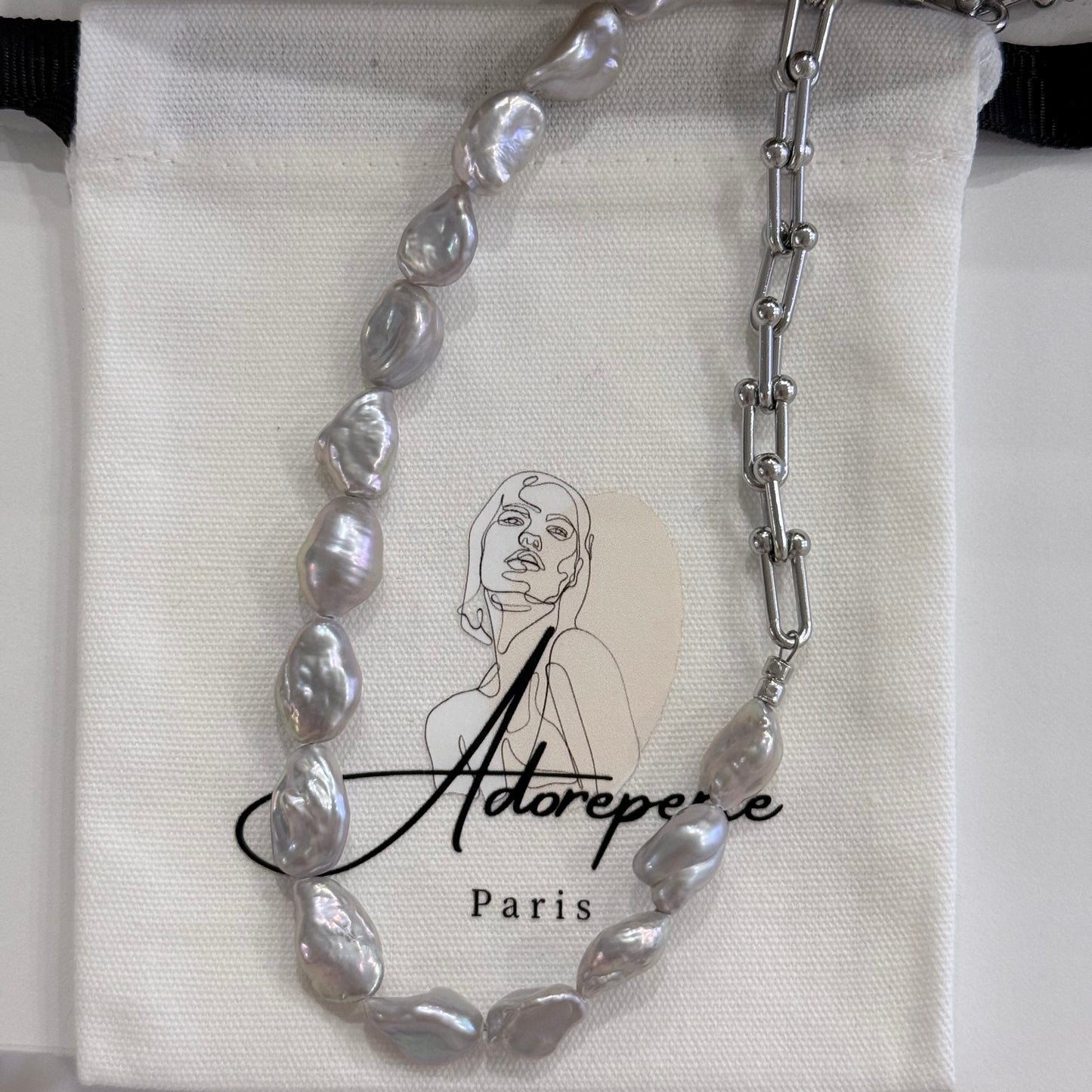 The Marais Collection — Pearl necklaces