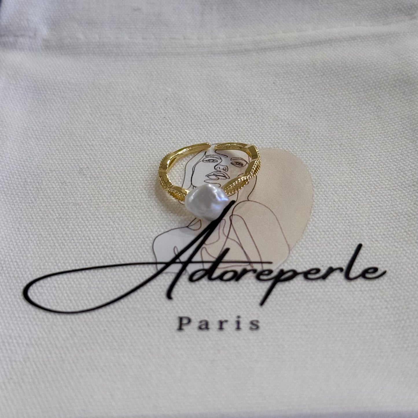 The Marais Collection — Pearl rings
