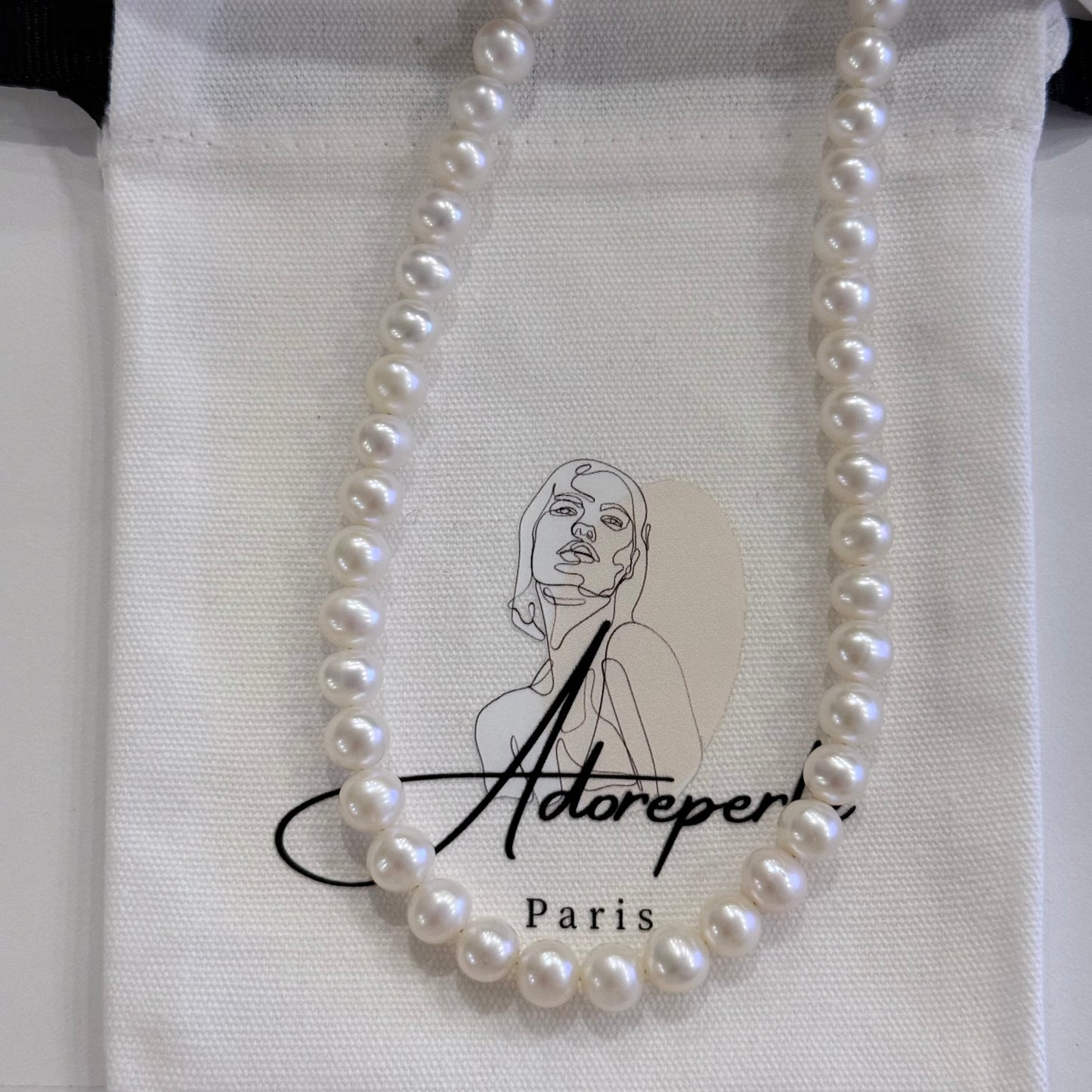 The Marais Collection — Pearl necklaces