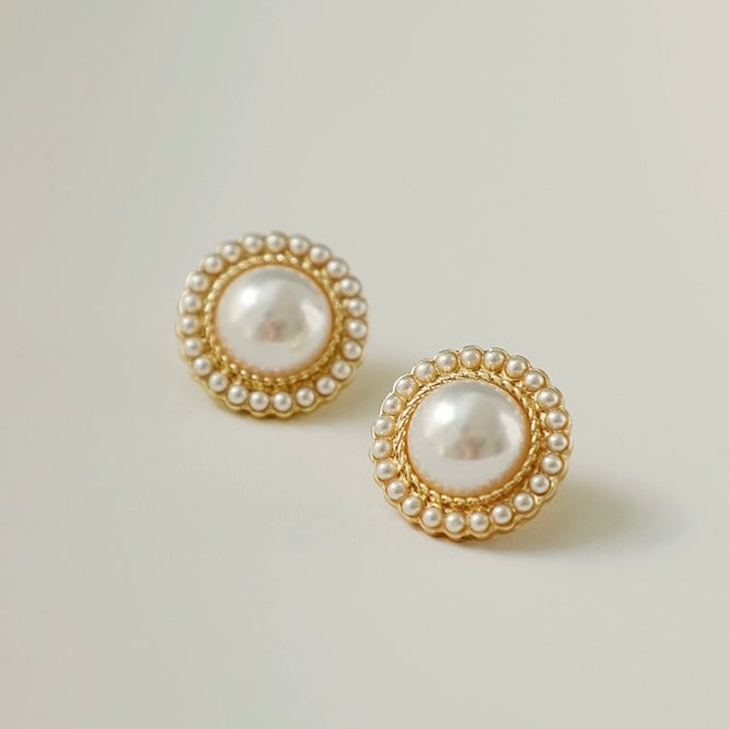 Collection Ephemeral - Pearl earrings