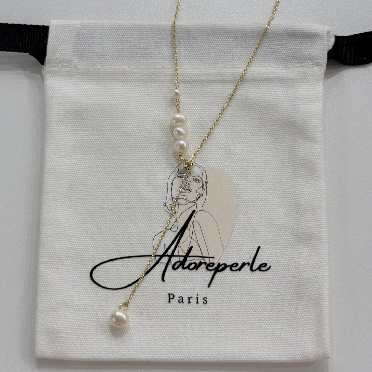 The Marais Collection — Pearl necklaces