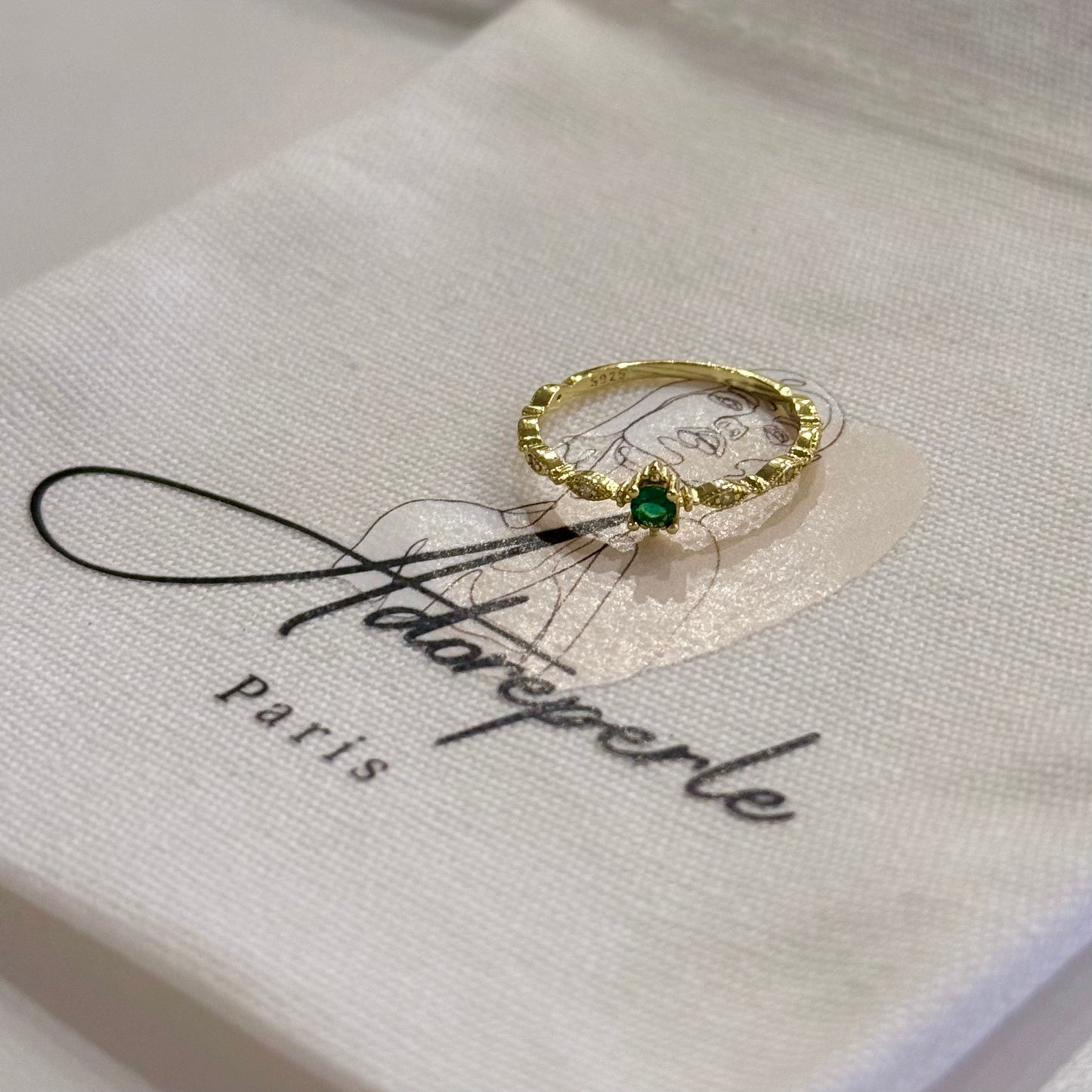 The Marais Collection — Minimalist rings (Gold)